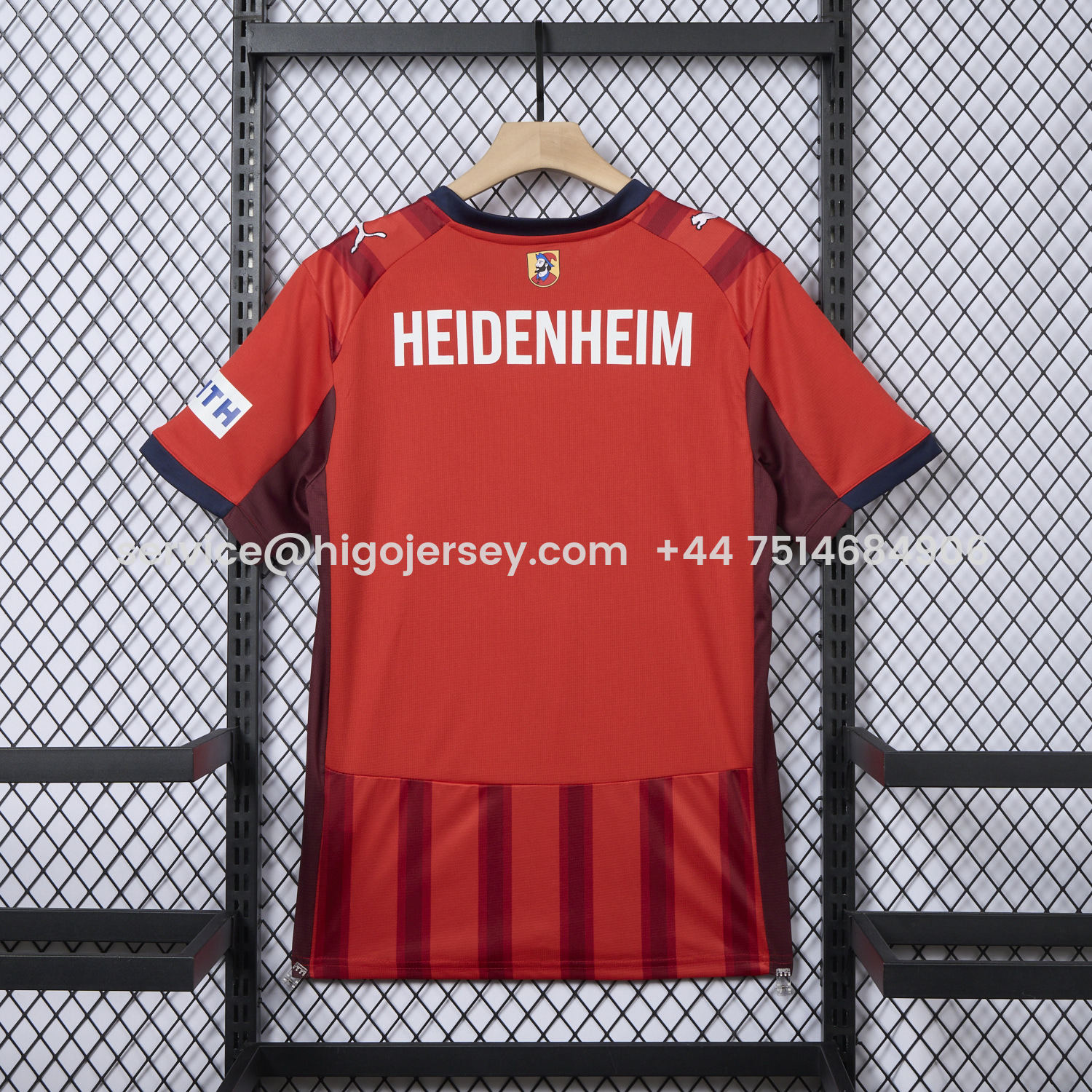 Higojerseys-FC Heidenheim 25-26 Home Jersey - Fans Version