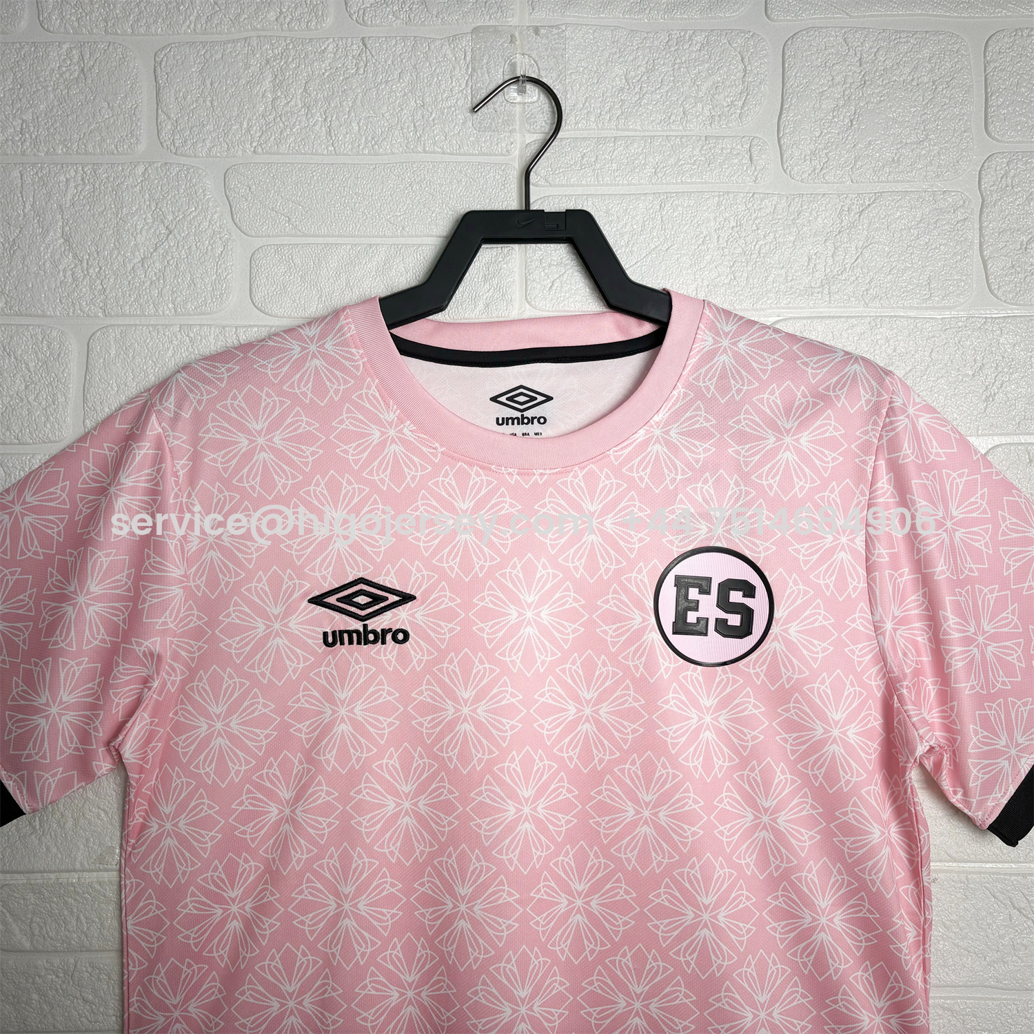 Higojerseys-El Salvador 2025-26 Pink Pre-Match Jersey - Fans Version