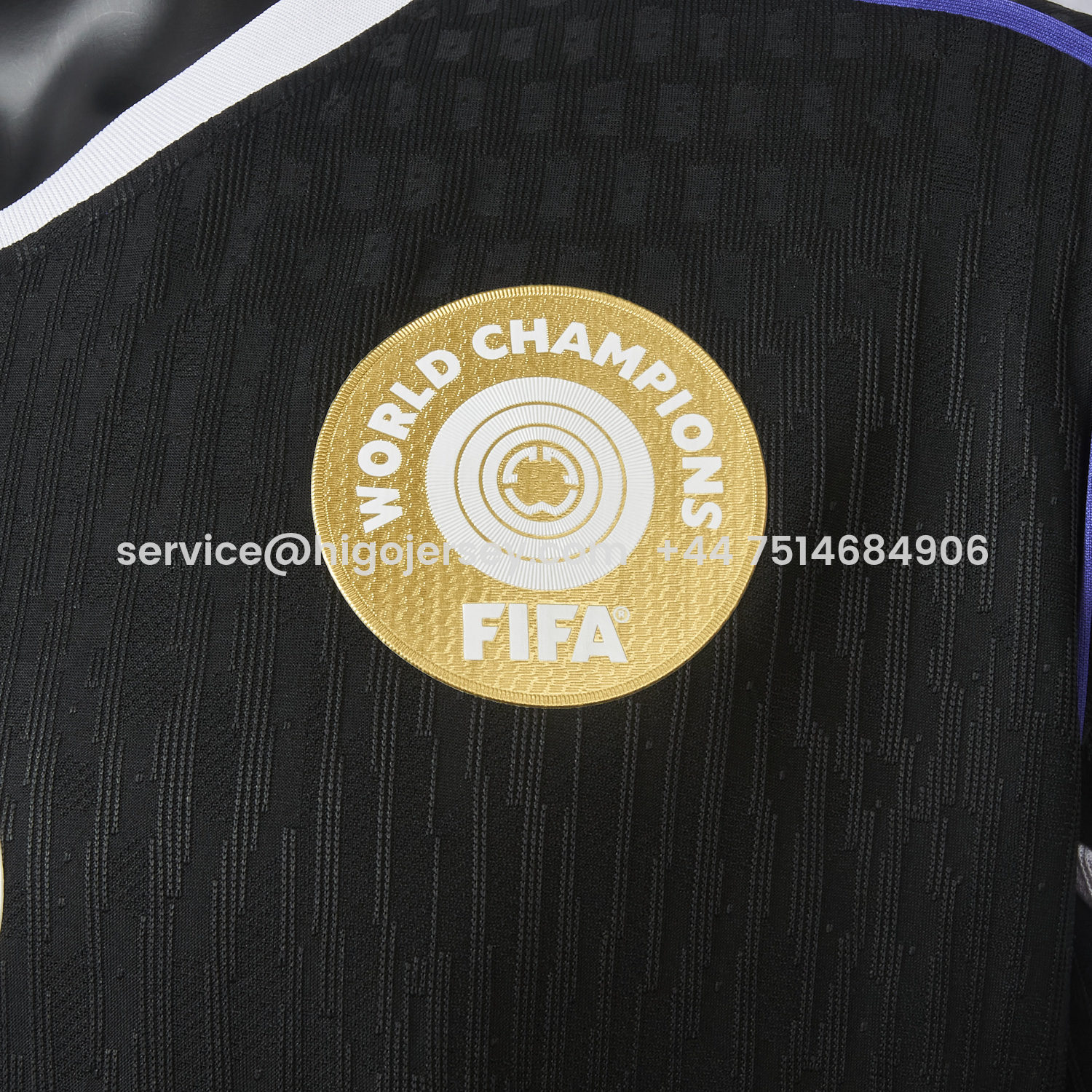 Higojerseys-C.H.E.L.S.E.A 25-26 Third Unsponsored Black Jersey - Player Version