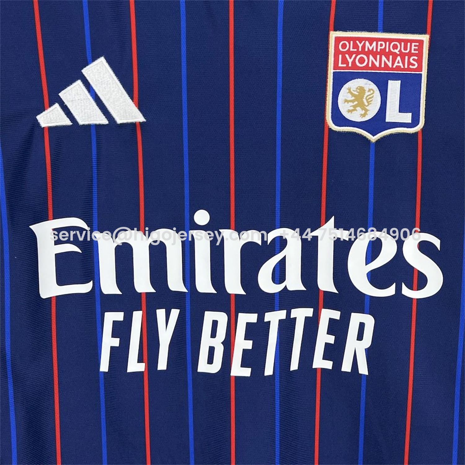 Higojerseys-Lyon 25-26 Away Jersey - Fans Version
