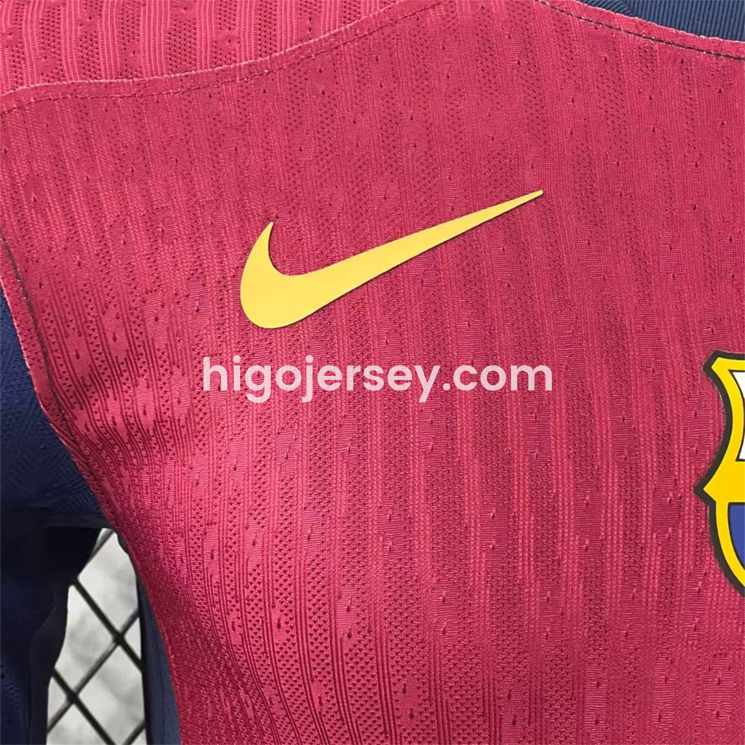 Higojerseys-Barcelona x Travis Scott 24-25 Home Long Sleeves Jersey - Player Version