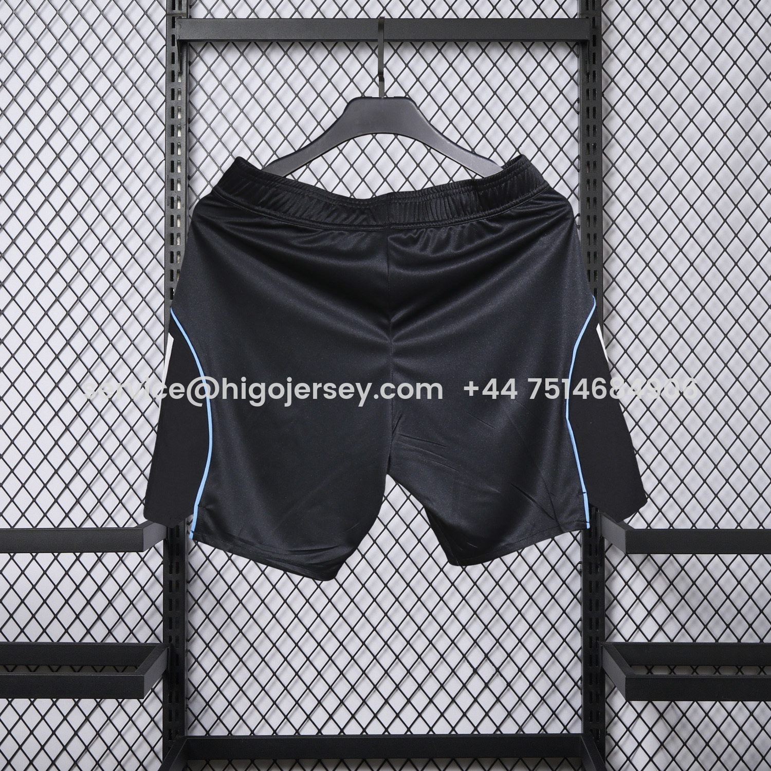 Higojerseys-Newcastle United 25-26 Home Black Shorts - Player Version