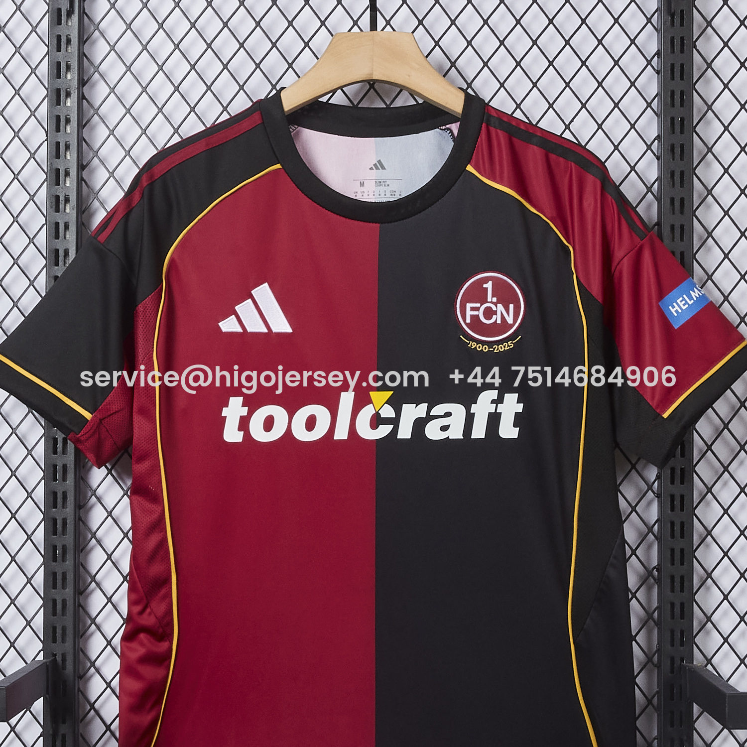 Higojerseys-Nürnberg 25-26 Home Jersey - Fans Version