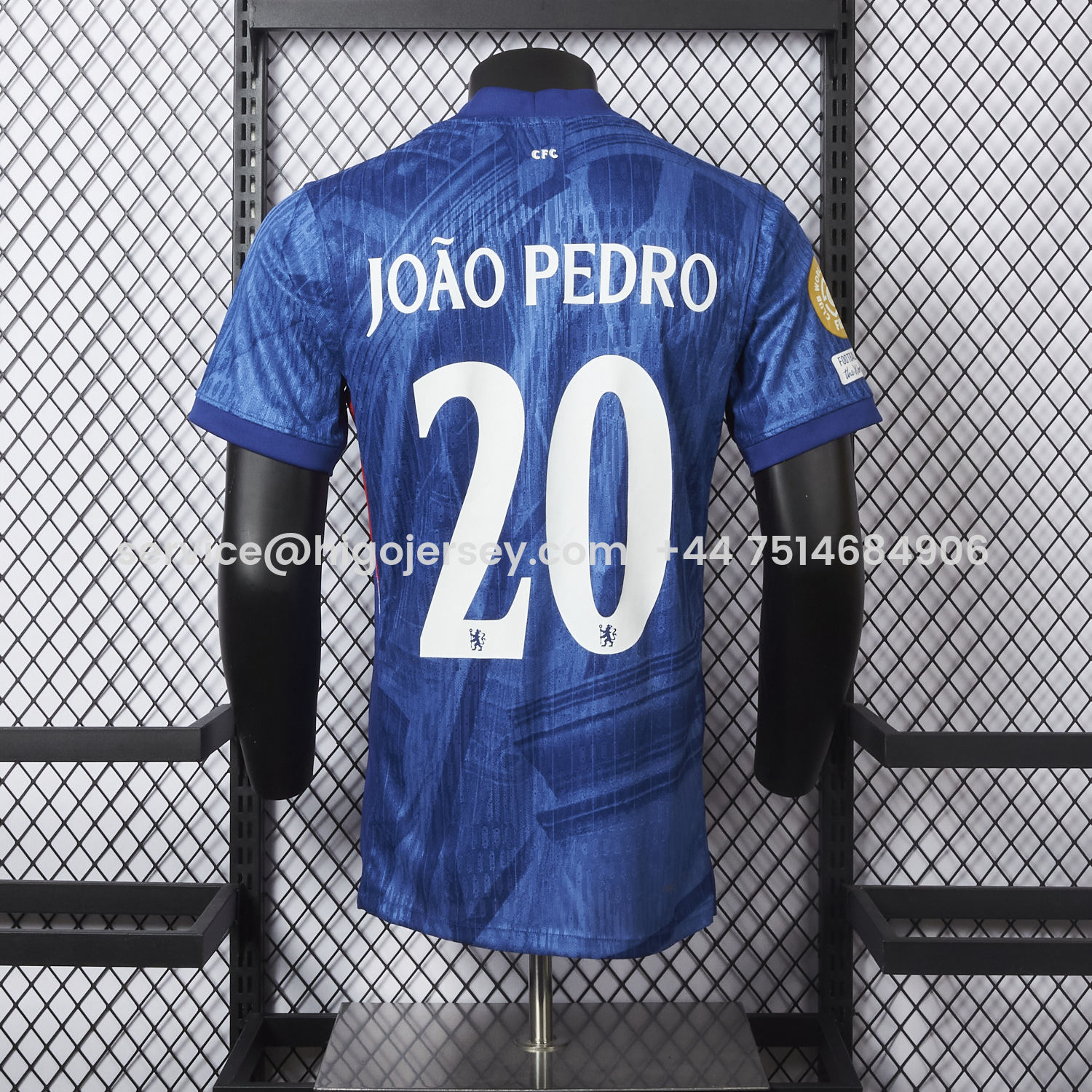 Higojerseys-C.H.E.L.S.E.A 25-26 Home Unsponsored Club World Cup Winner Jersey - Player Version