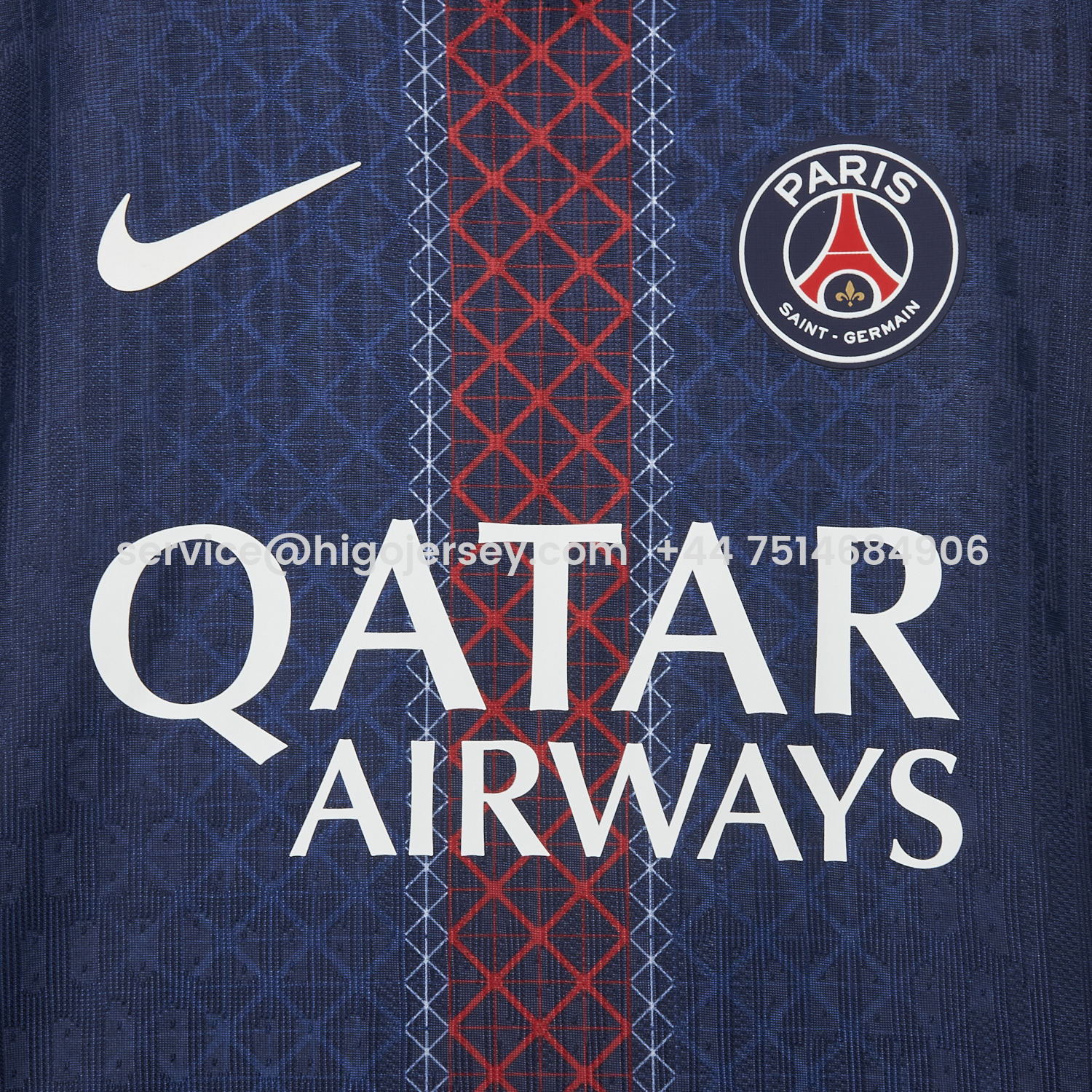 Higojerseys-Paris Saint-Germain PSG 25-26 Home Kids Kit - Player Version