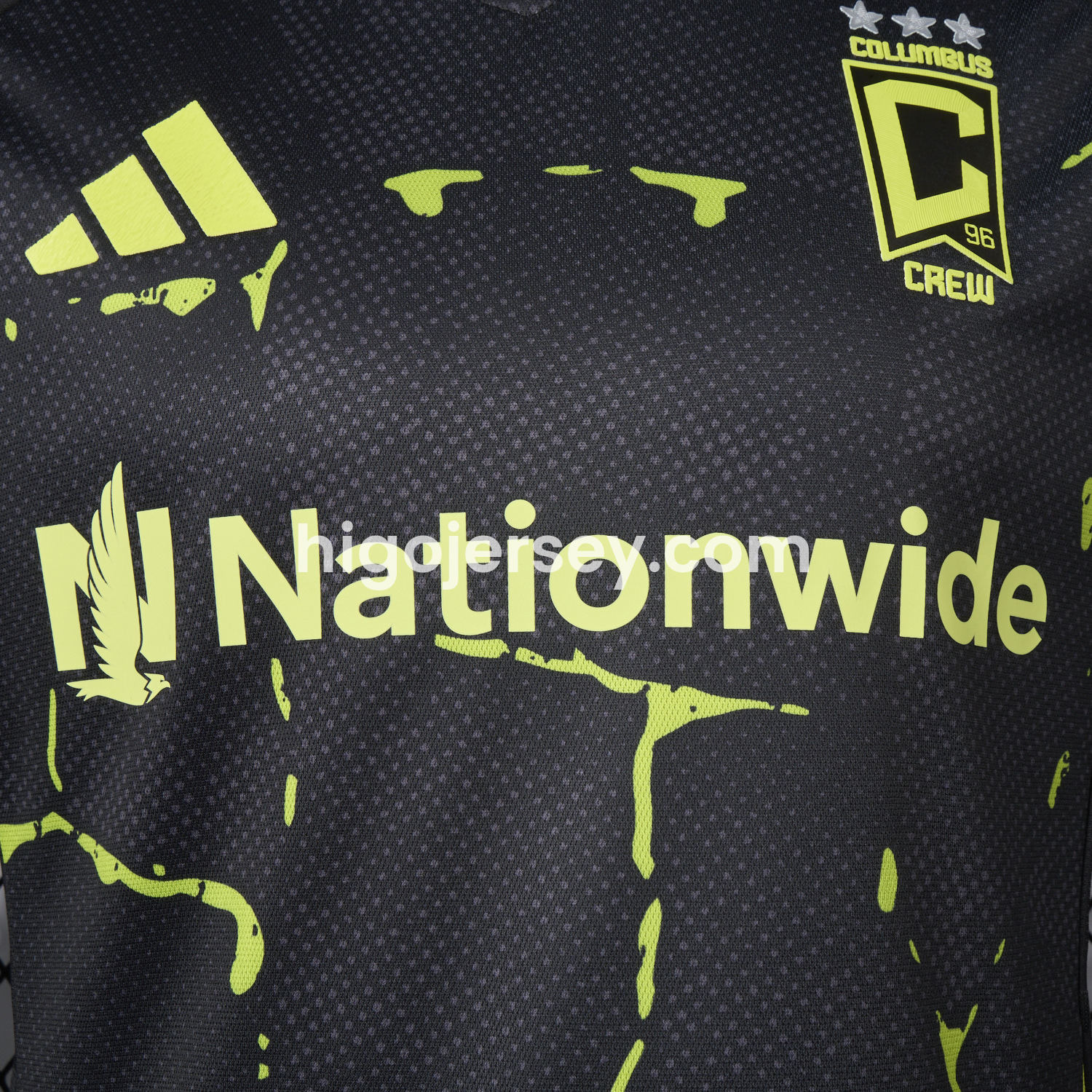 Higojerseys-Columbus Crew 2025 Away Jersey - Player Version