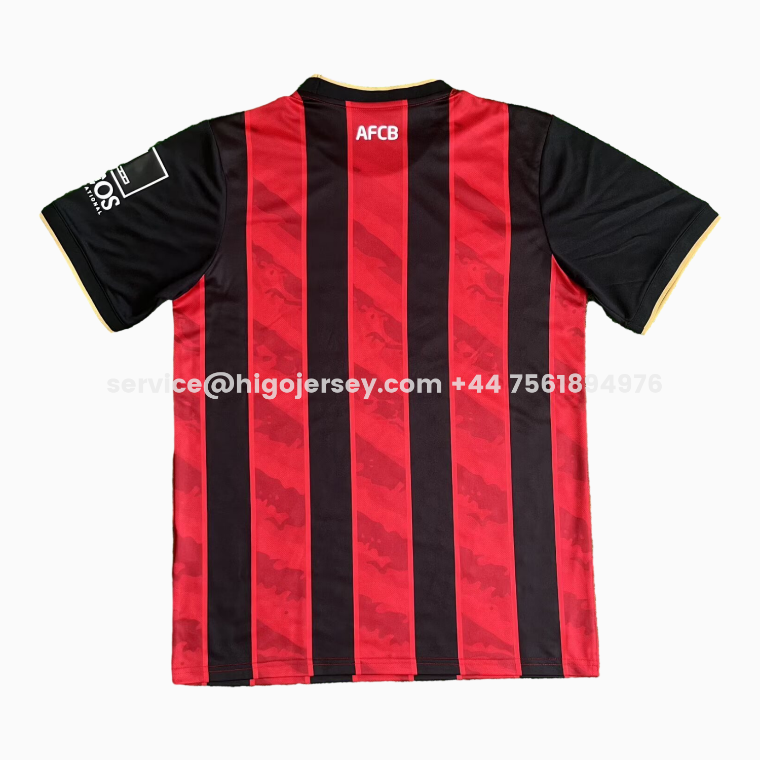 Higojerseys-Bournemouth 25-26 Home Jersey - Fans Version