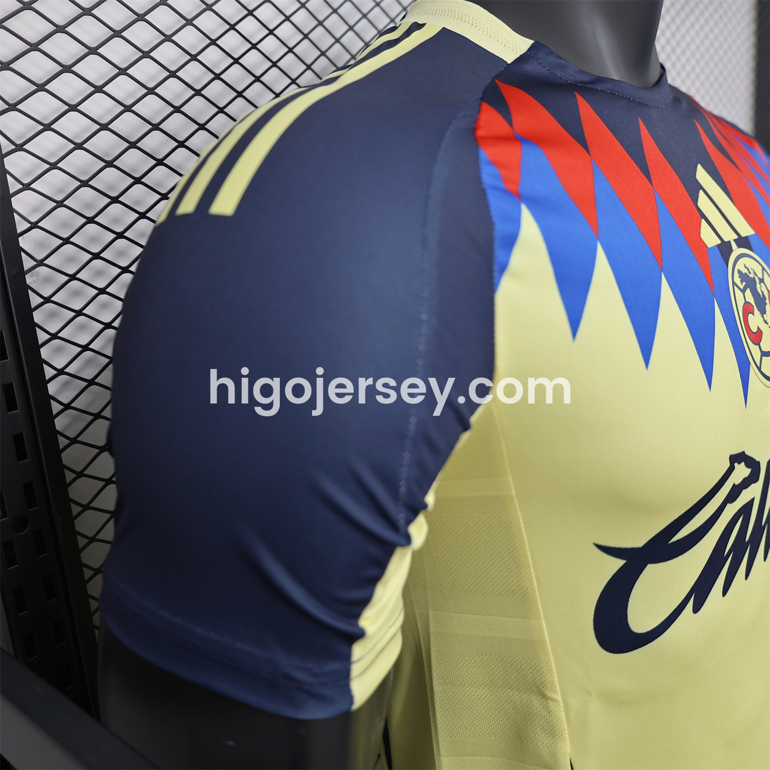 Higojerseys-Club América 25-26 Light Yellow Special Edition Jersey - Player Version