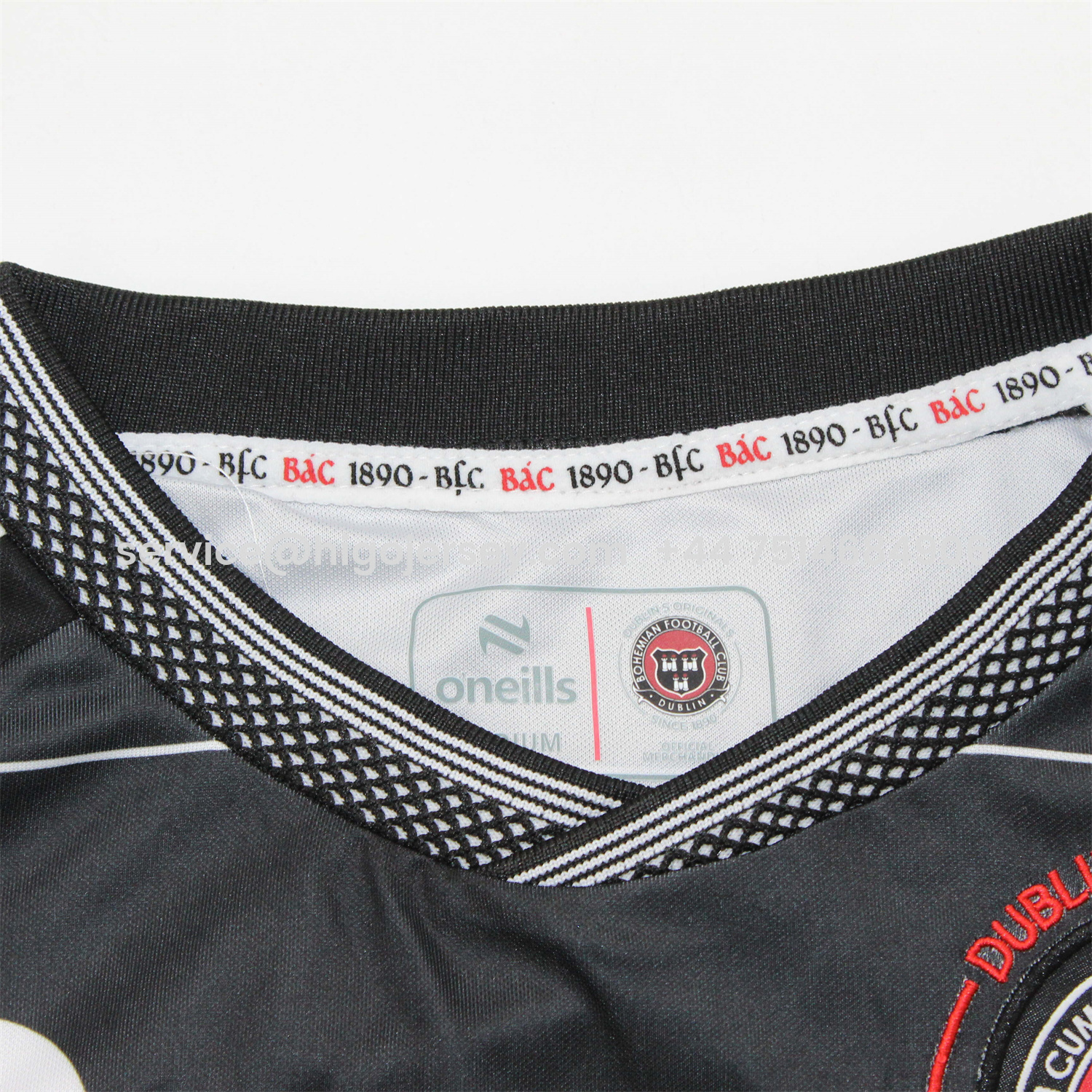 Higojerseys-Bohemian 25-26 Black Goalkeeper Jersey - Fans Version