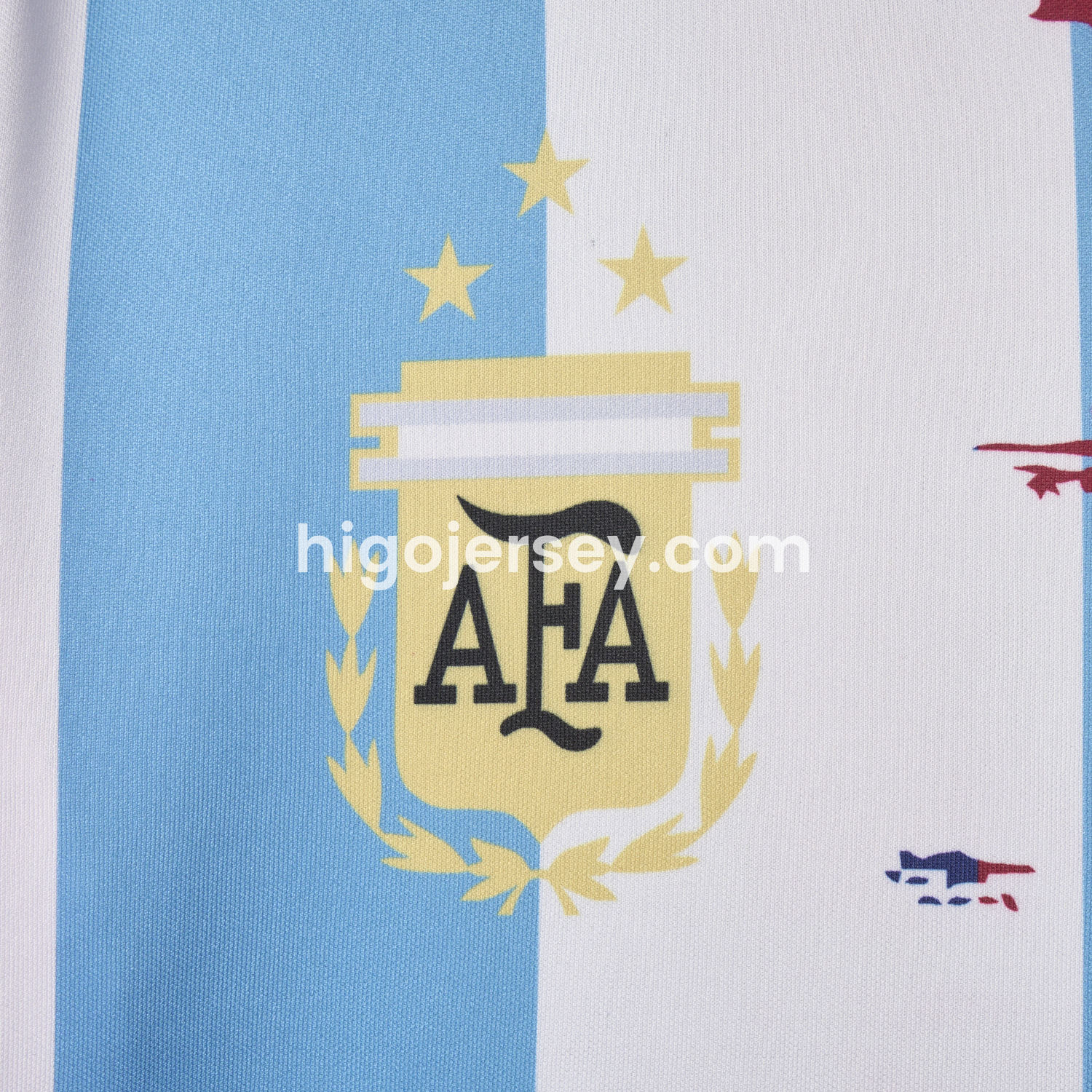 Higojerseys-Messi Argentina & Barcelona Special Jersey - Fans Version