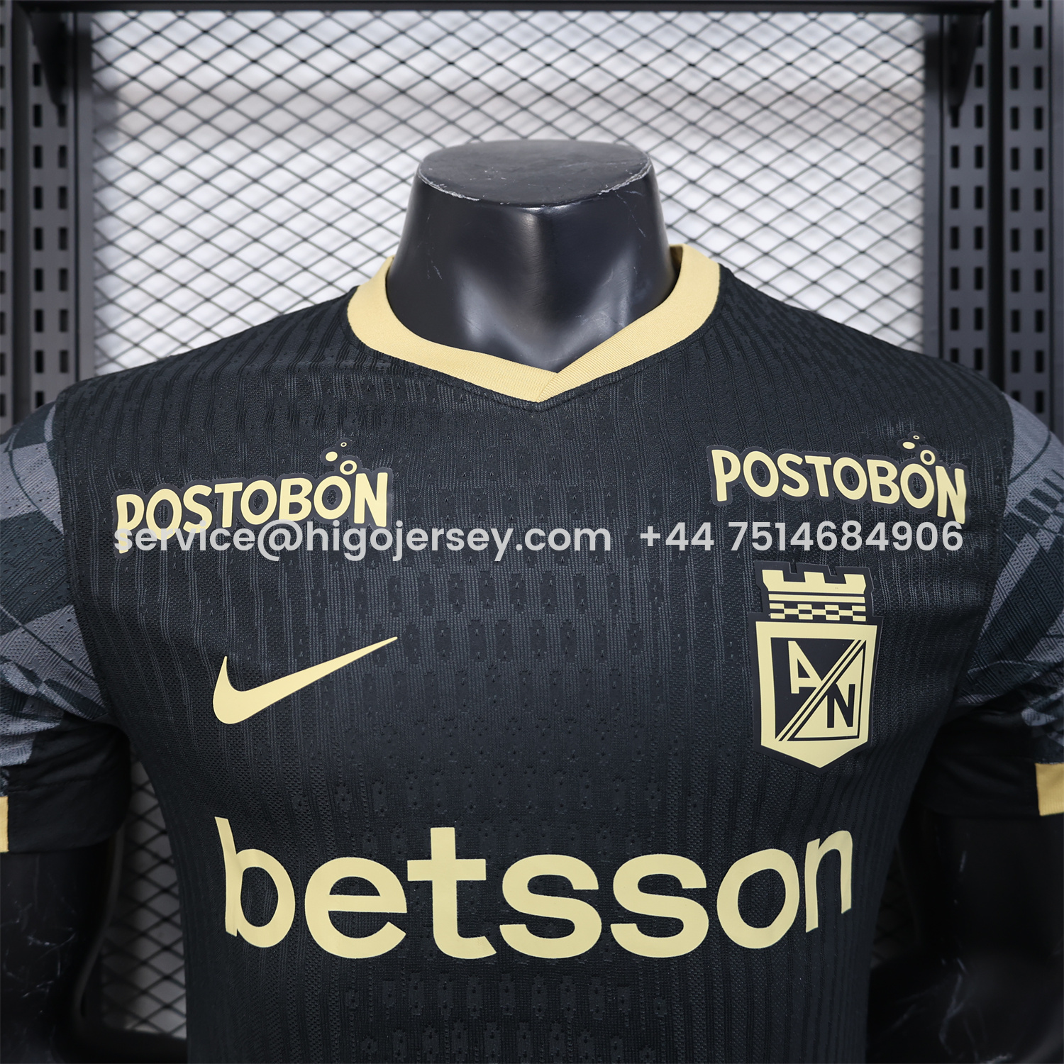 Higojerseys-Atlético Nacional 25-26 Away Jersey - Player Version