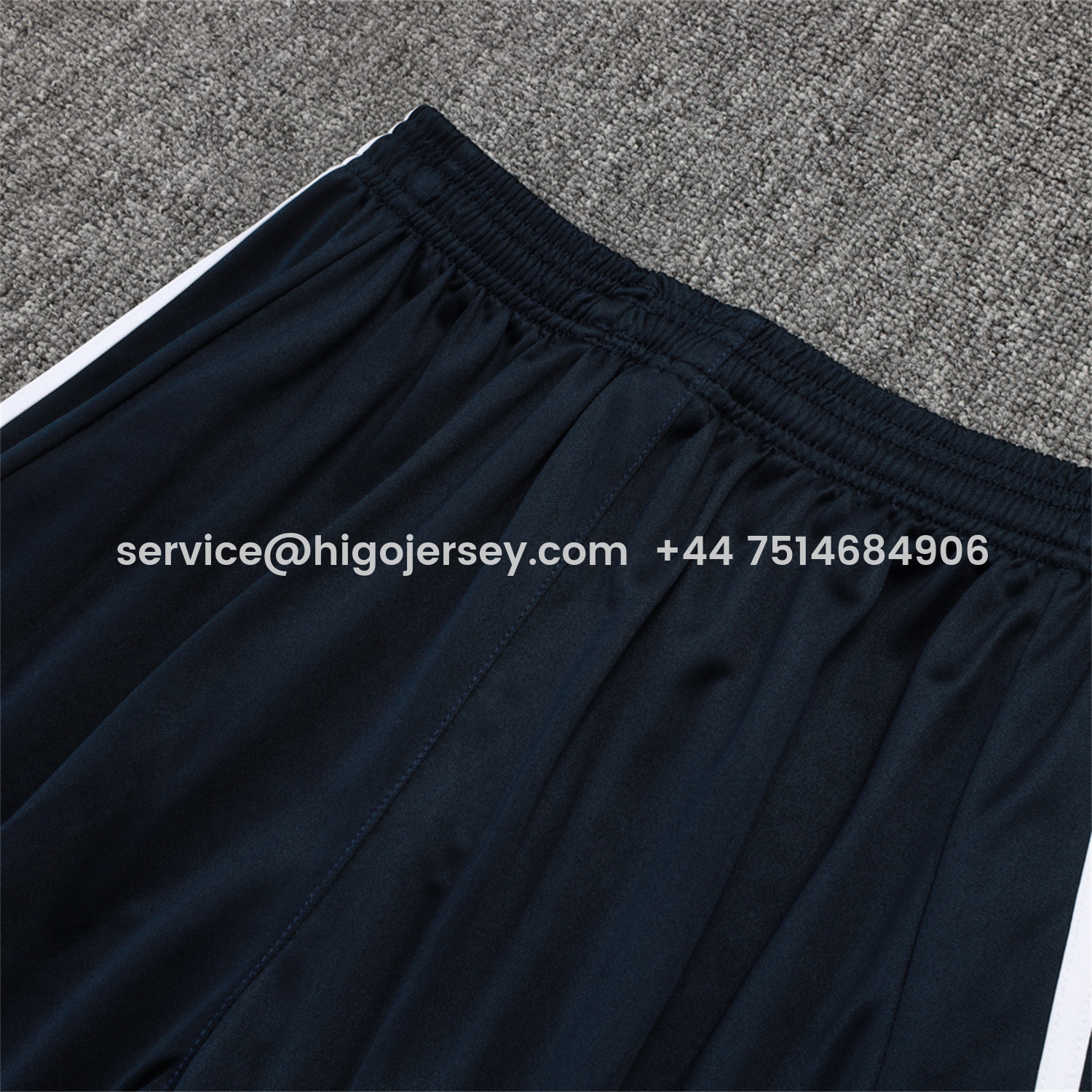 Higojerseys-Real Madrid 25-26 Long Sleeve Training Set - Deep Blue Urban Purist Style