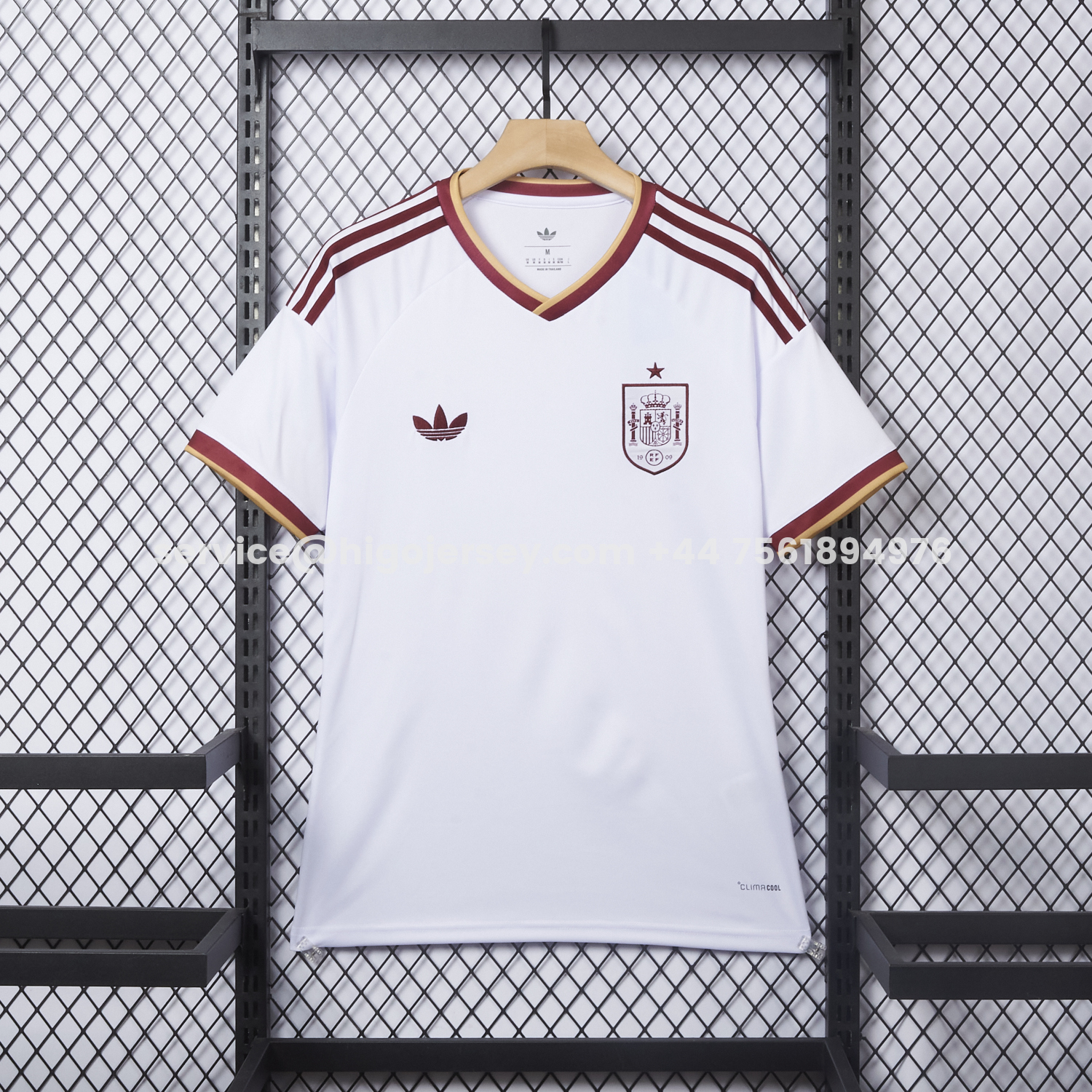 Higojerseys-Spain 2026 Away White Jersey - Fans Version