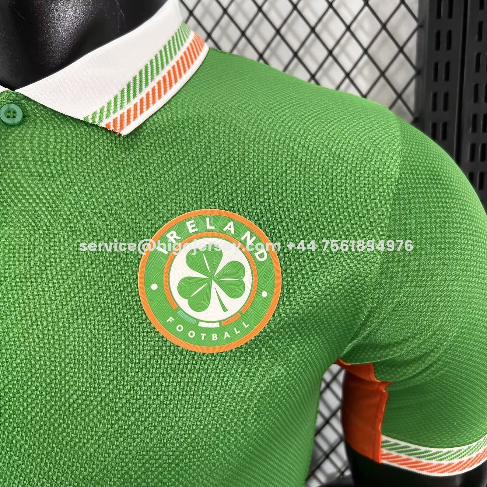 Higojerseys-Ireland 2026 Women's Team Home Jersey - Player Version