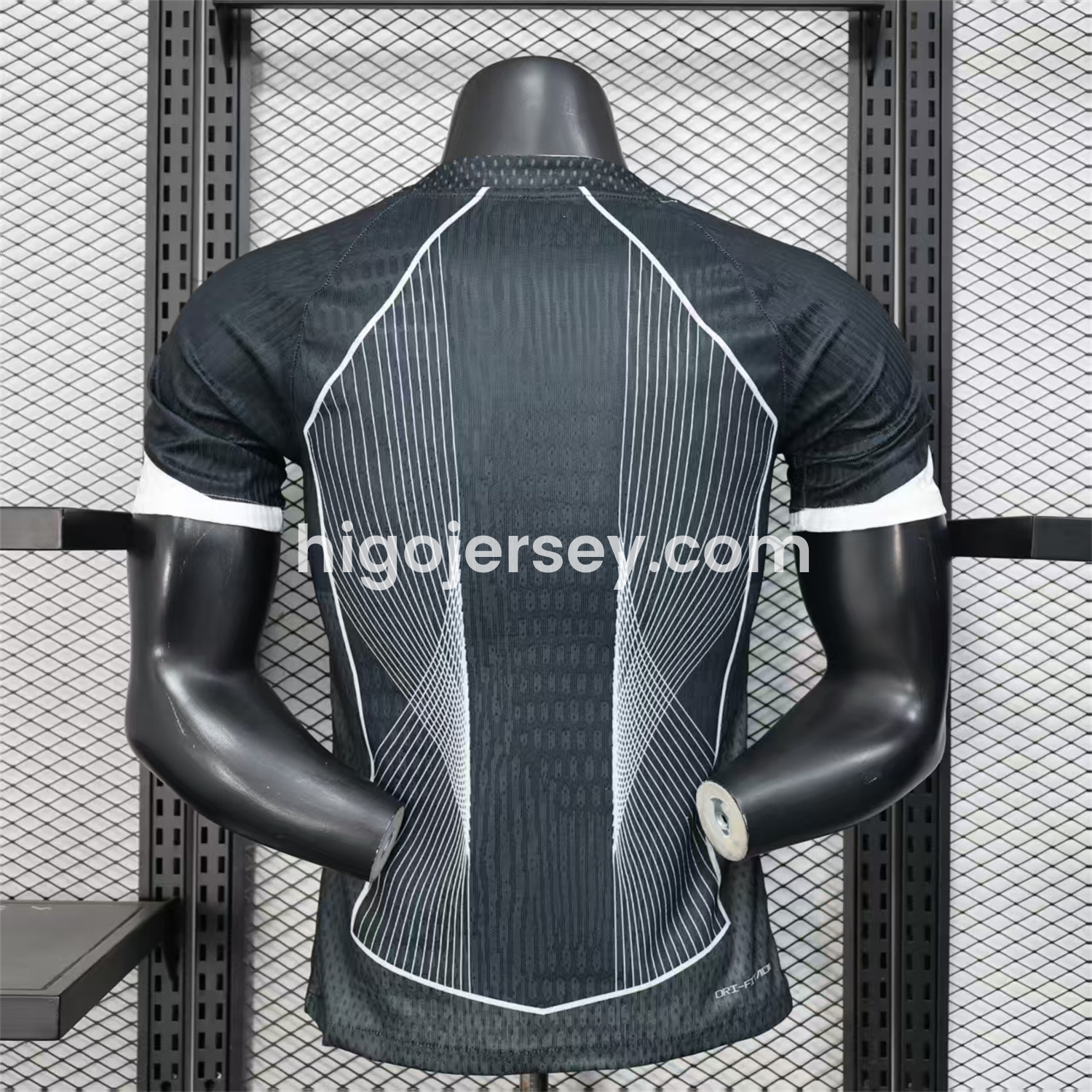 Higojerseys-Barcelona 25-26 Black Big LOGO Special Jersey - Player Version