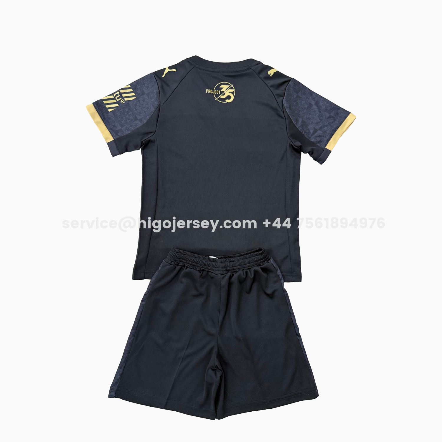 Higojerseys-Plymouth Argyle 25-26 Away Kids Kit