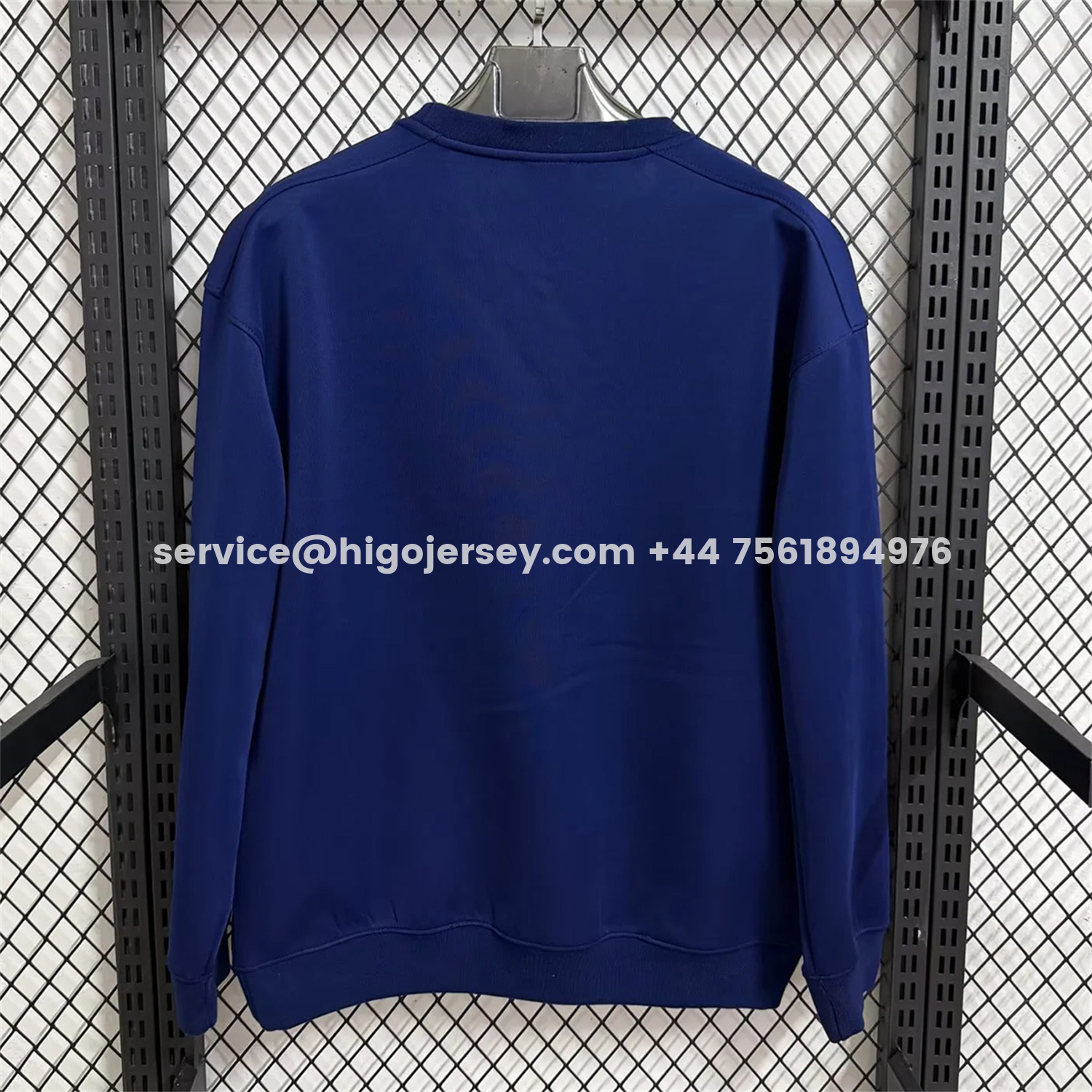 Higojerseys-Paris Saint-Germain PSG 25-26 Blue And Red Unisex Pullover Hoodie