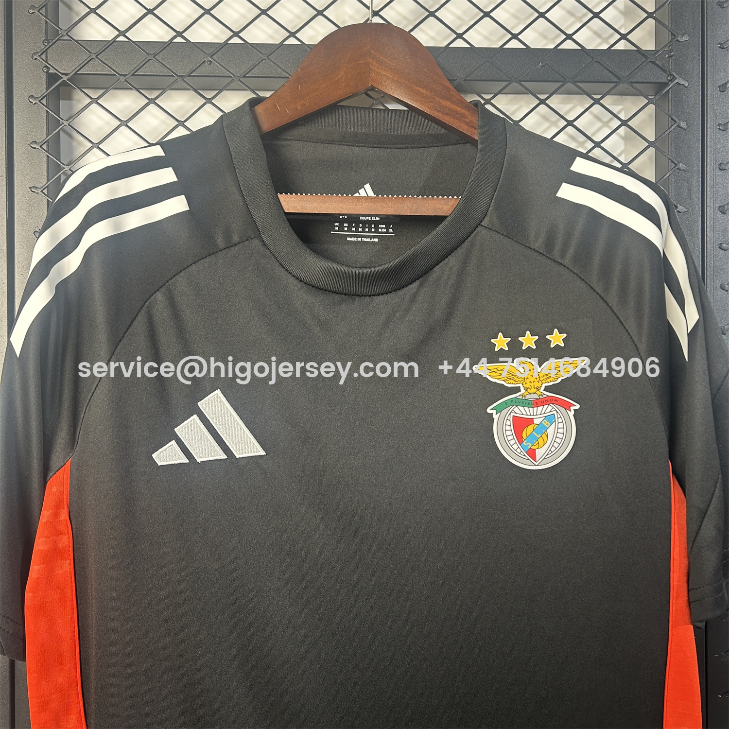 Higojerseys-Benfica 25-26 Black Training Jersey - Fans Version