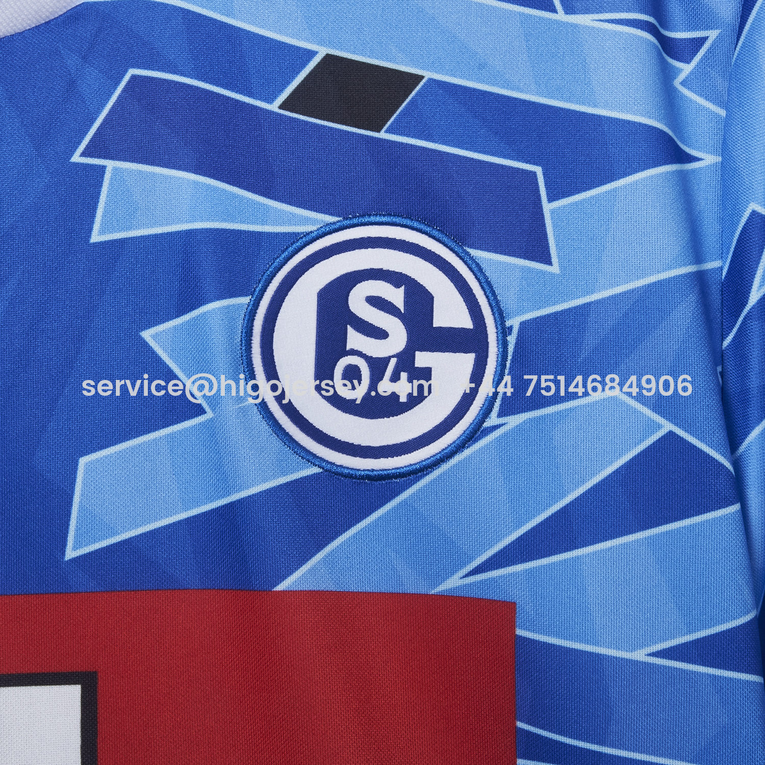 Higojerseys-Retro Schalke 04 1993-94 Home Jersey