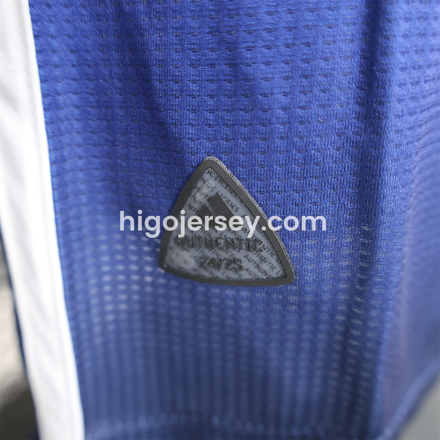 Higojerseys-Algeria 25-26 Blue and Black Gradient with White Text Jersey - Player Version