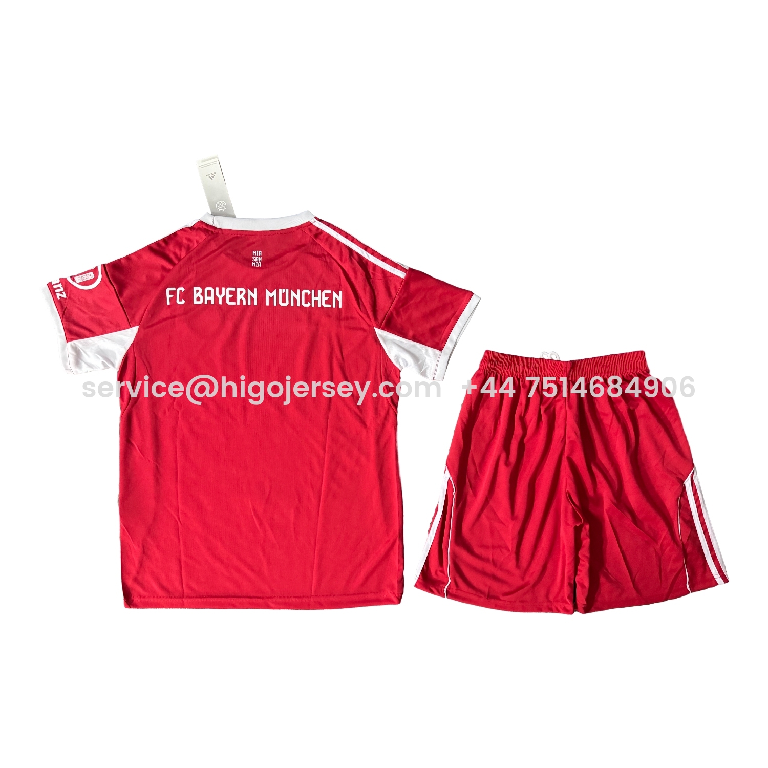 Higojerseys-Bayern Munich 25-26 Home Men's Adult Jersey Set - Fans Version