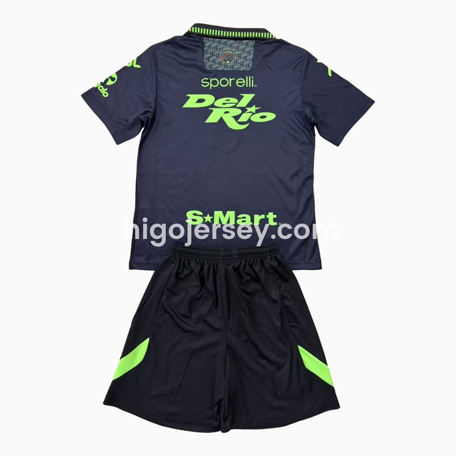 Higojerseys-Juárez 24-25 Away Kids Kit