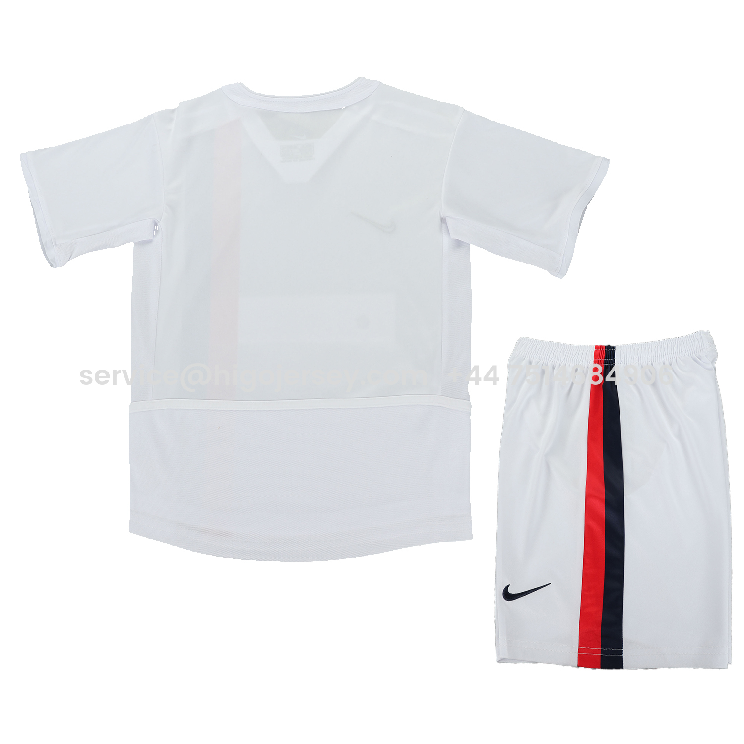 Higojerseys-Retro Paris Saint-Germain PSG 2002-03 Away Kids Kit