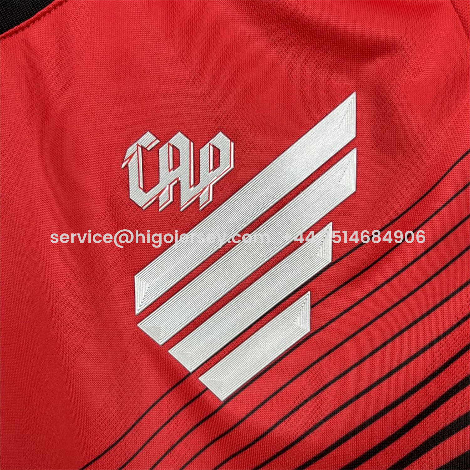 Higojerseys-Athletico Paranaense 25-26 Home Jersey - Fans Version