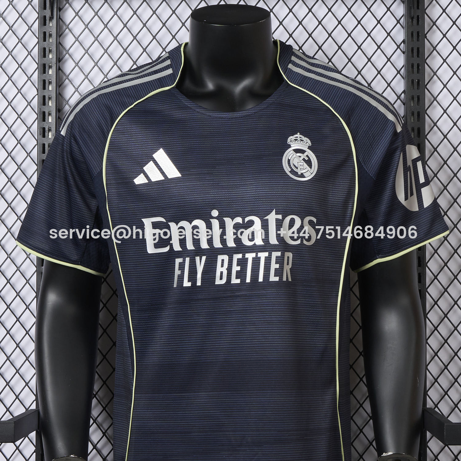 Higojerseys-Real Madrid 25-26 Away Jersey - Player Version