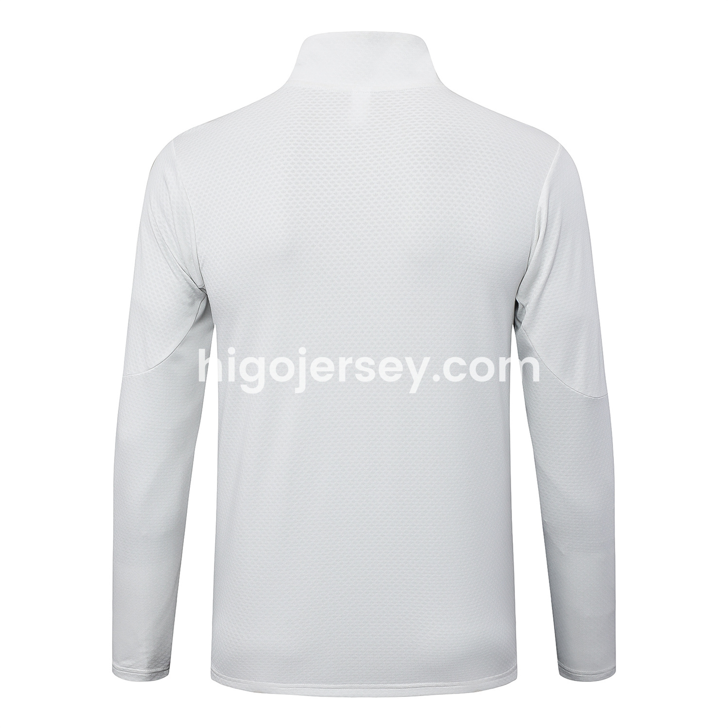Higojerseys-Portugal 25-26 Long Sleeve Training Set - Off White Top and Deep Blue Pants