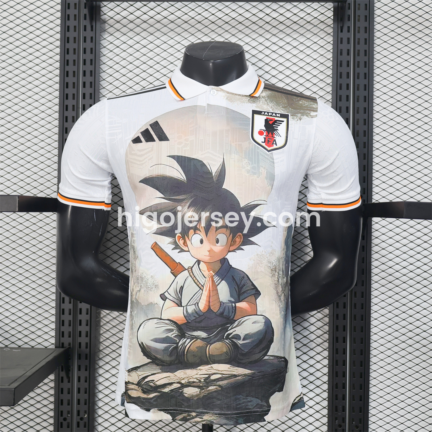 Higojerseys-Japan 25-26 Son Goku Meditates On The Stone Special Jersey - Player Version