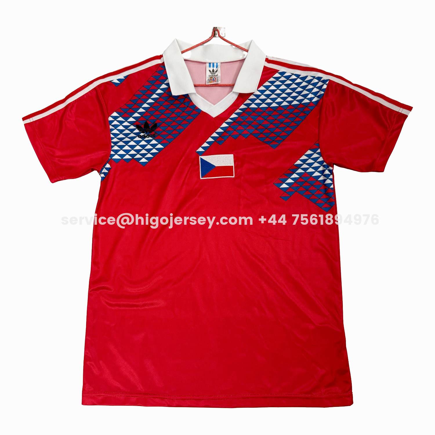 Higojerseys-Retro Slovakia 1990 Home Jersey