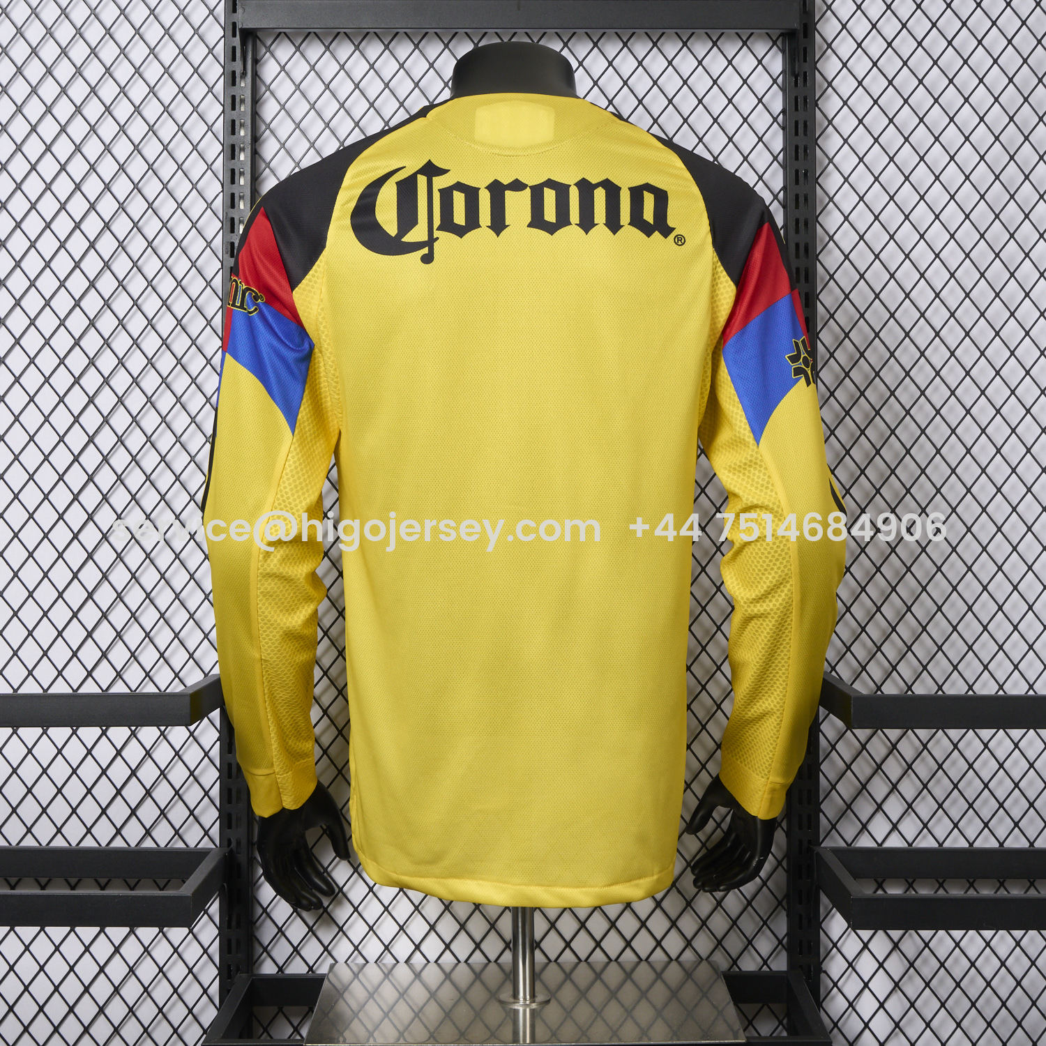 Higojerseys-Club América 25-26 Home Long Sleeves Jersey - Player Version