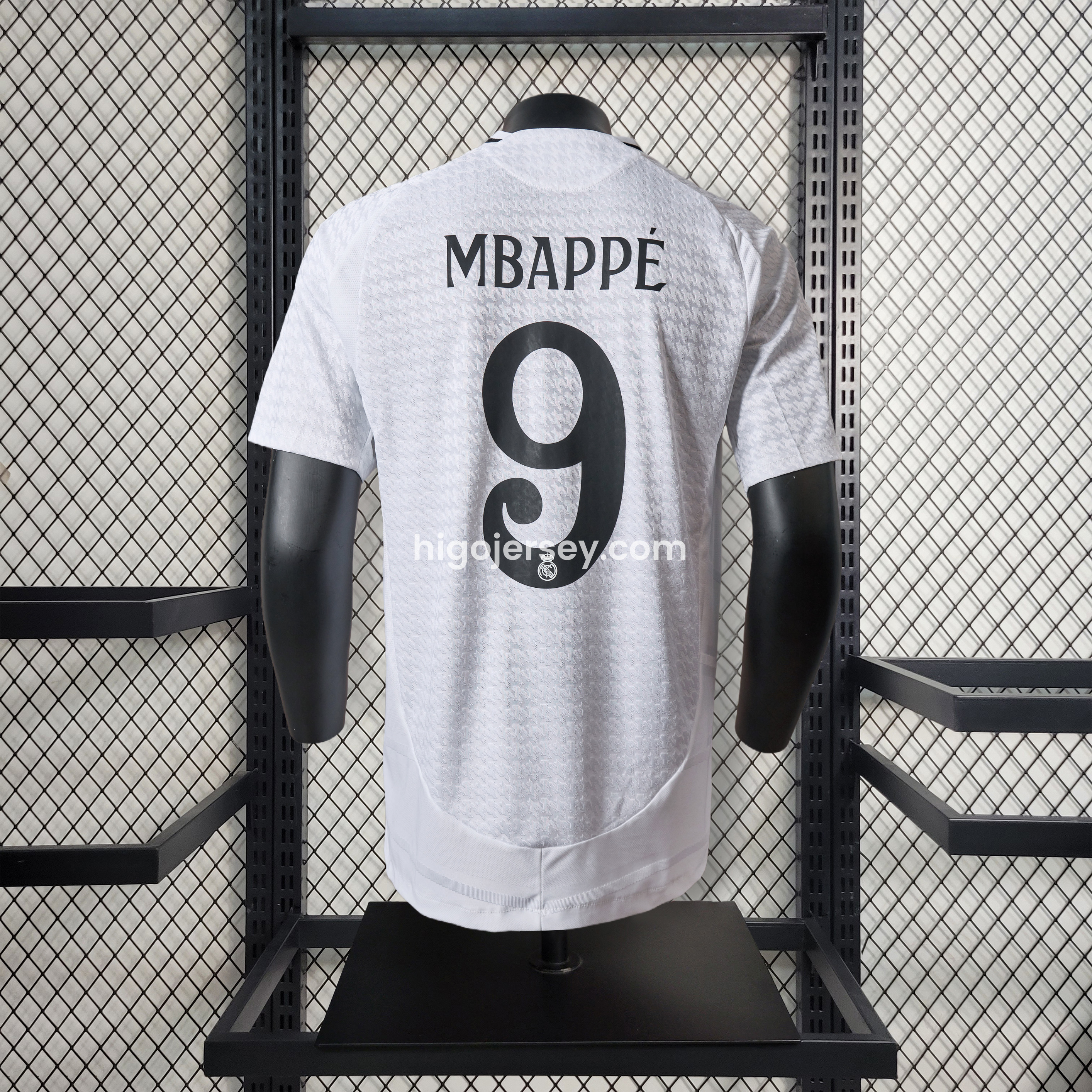 Higojerseys-【Copa del Rey Patch Set】Real Madrid 24-25 Home Jersey - Player Version