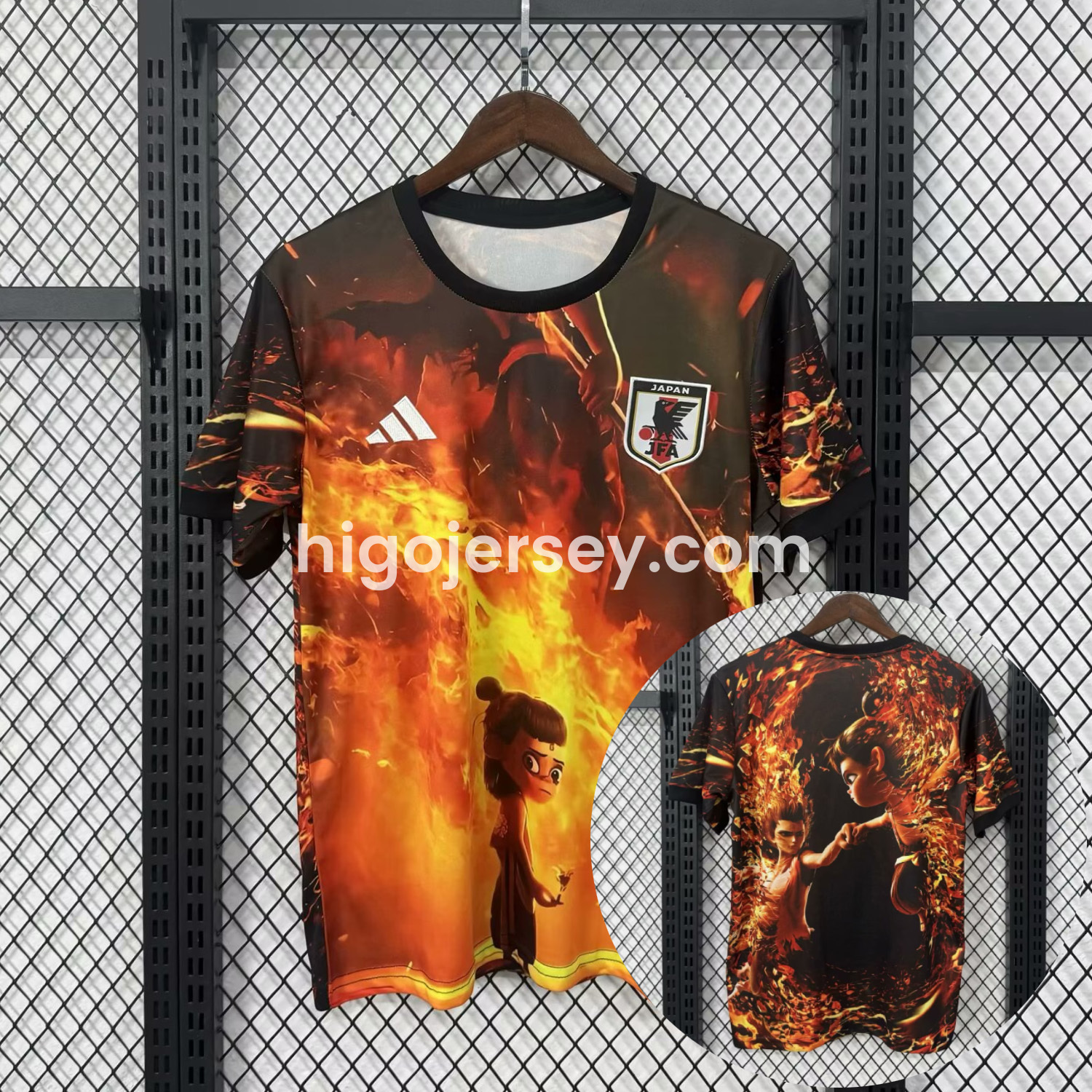Higojerseys-Japan 24-25 Little Nezha Special Edition Jersey - Fans Version