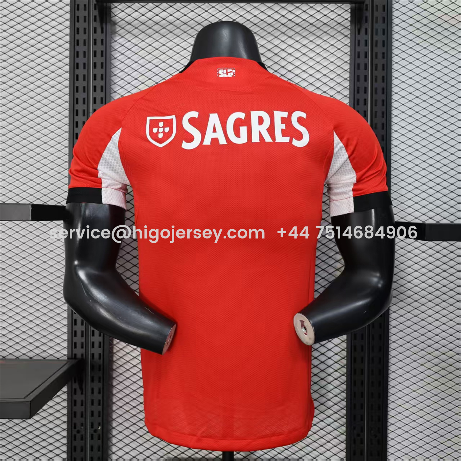 Higojerseys-Benfica 25-26 Home Jersey - Player Version