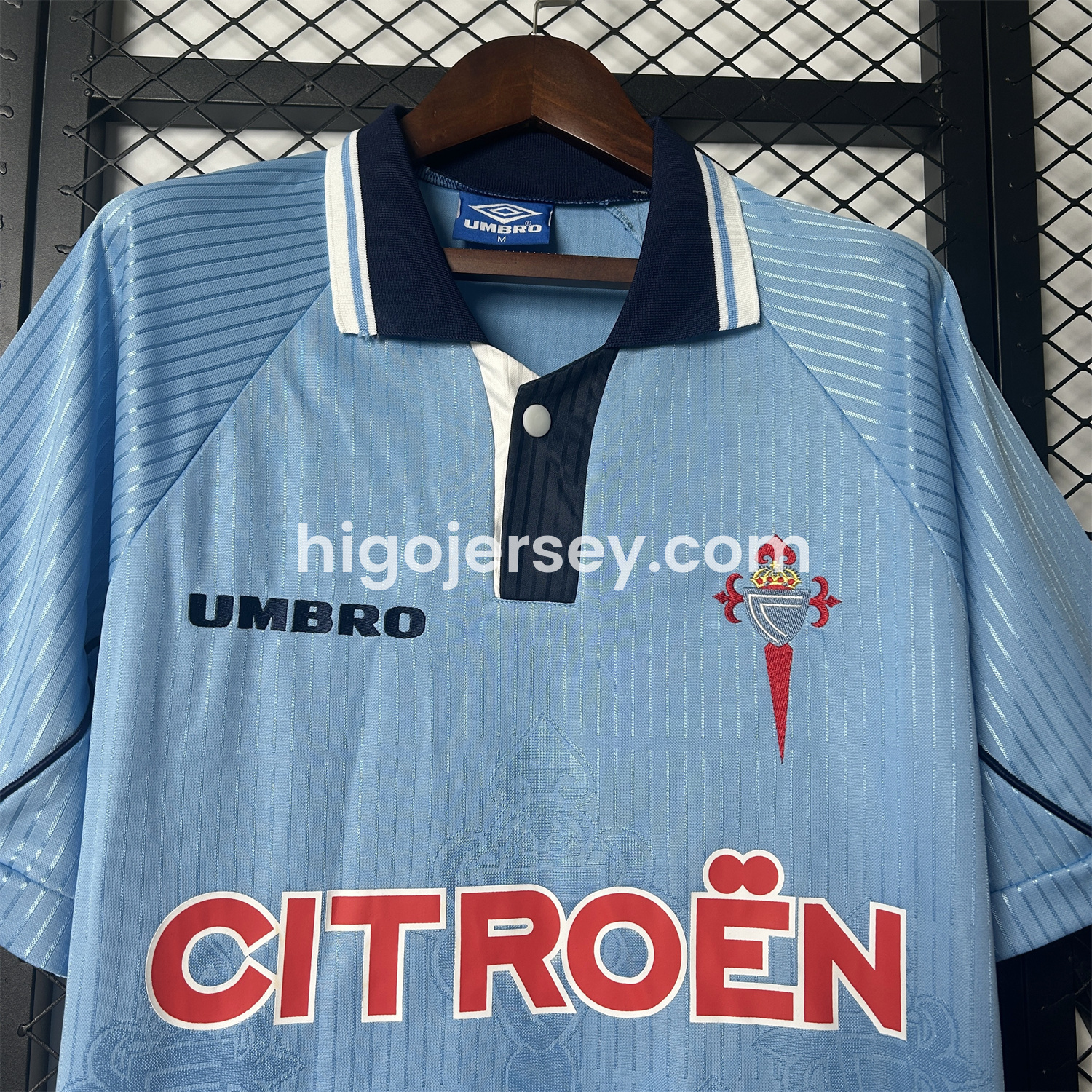 Higojerseys-Retro Celta Vigo 1997-99 Home Jersey