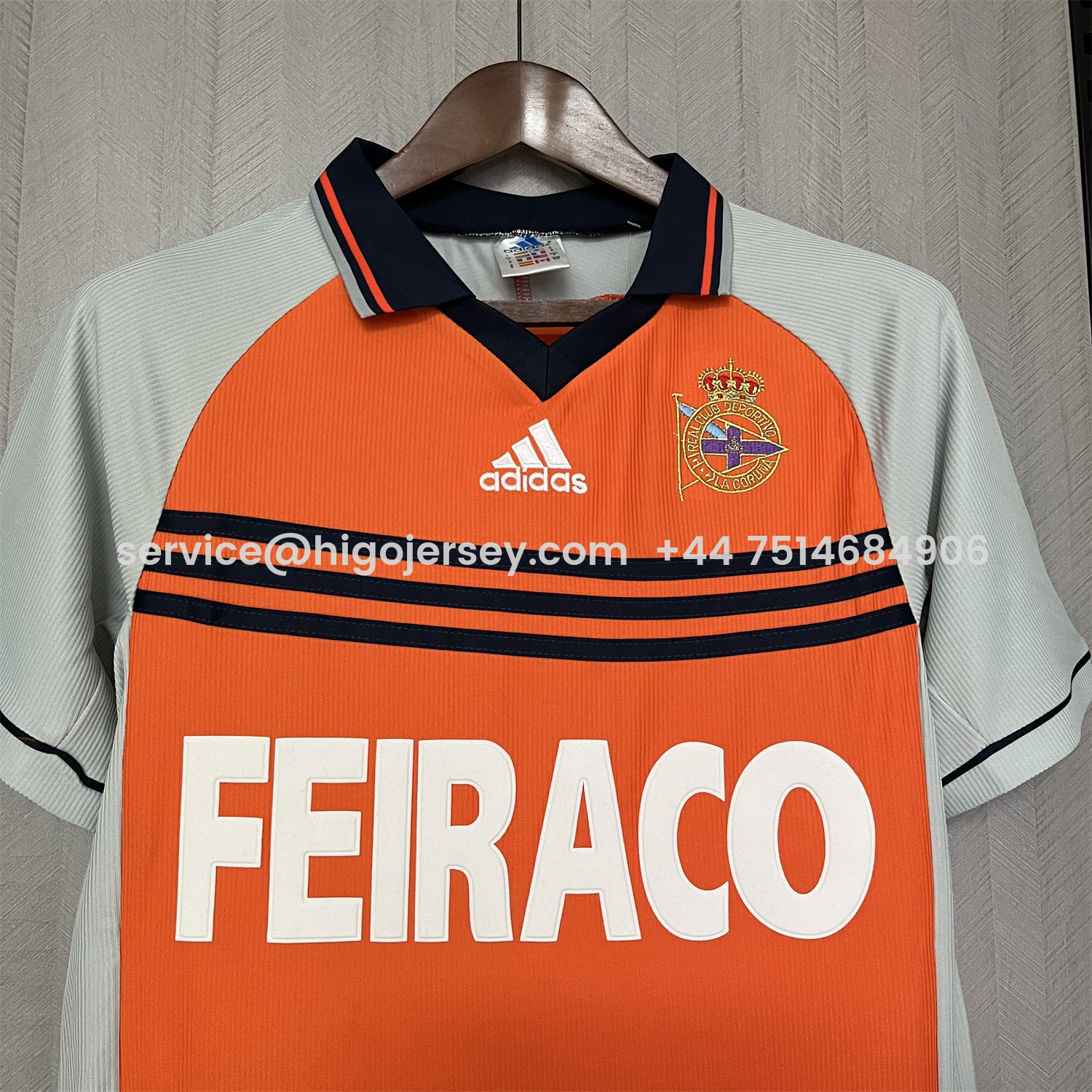 Higojerseys-Retro Deportivo de La Coruña 1998-99 Third Jersey