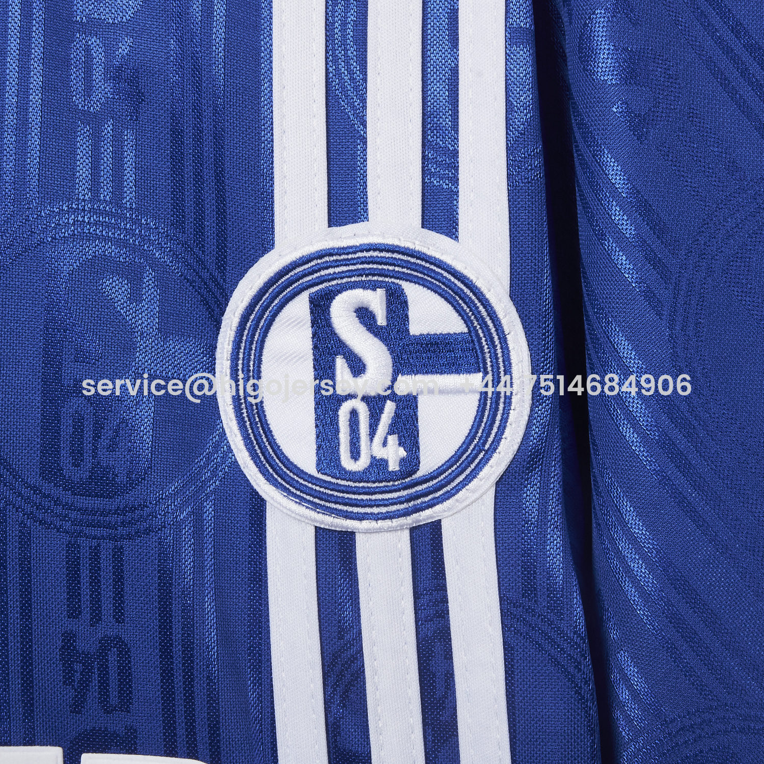 Higojerseys-Retro Schalke 04 1996-97 Home Jersey