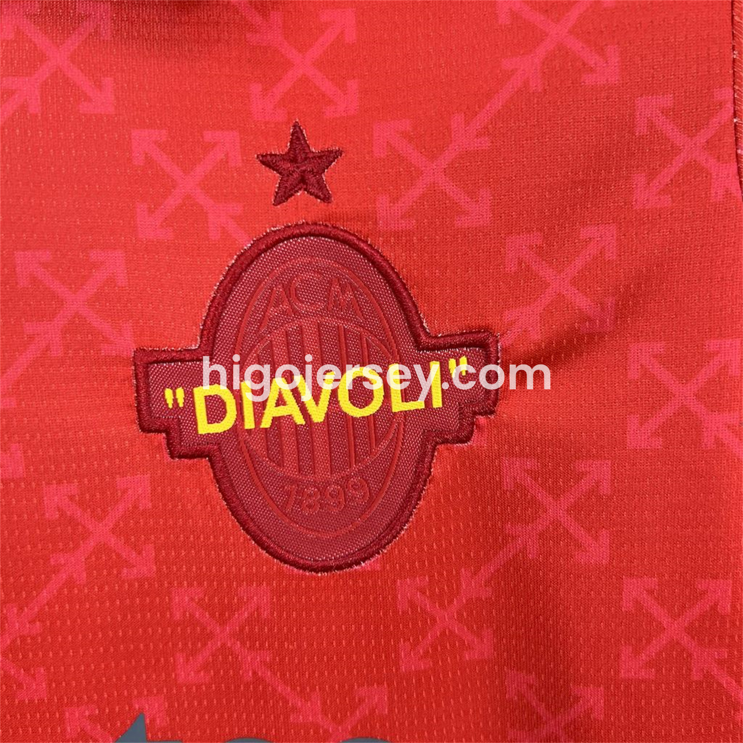 Higojerseys-AC Milan 24-25 Fourth Red “Diavoli” Special Edition Kids Kit