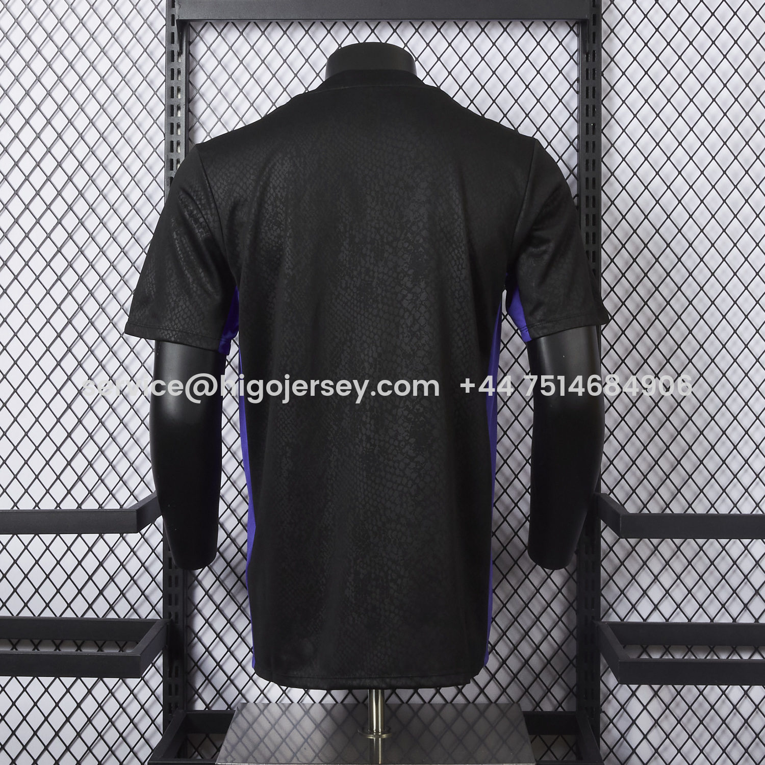 Higojerseys-Barcelona X KB 25-26 Black And Purple Special Jersey - Player Version