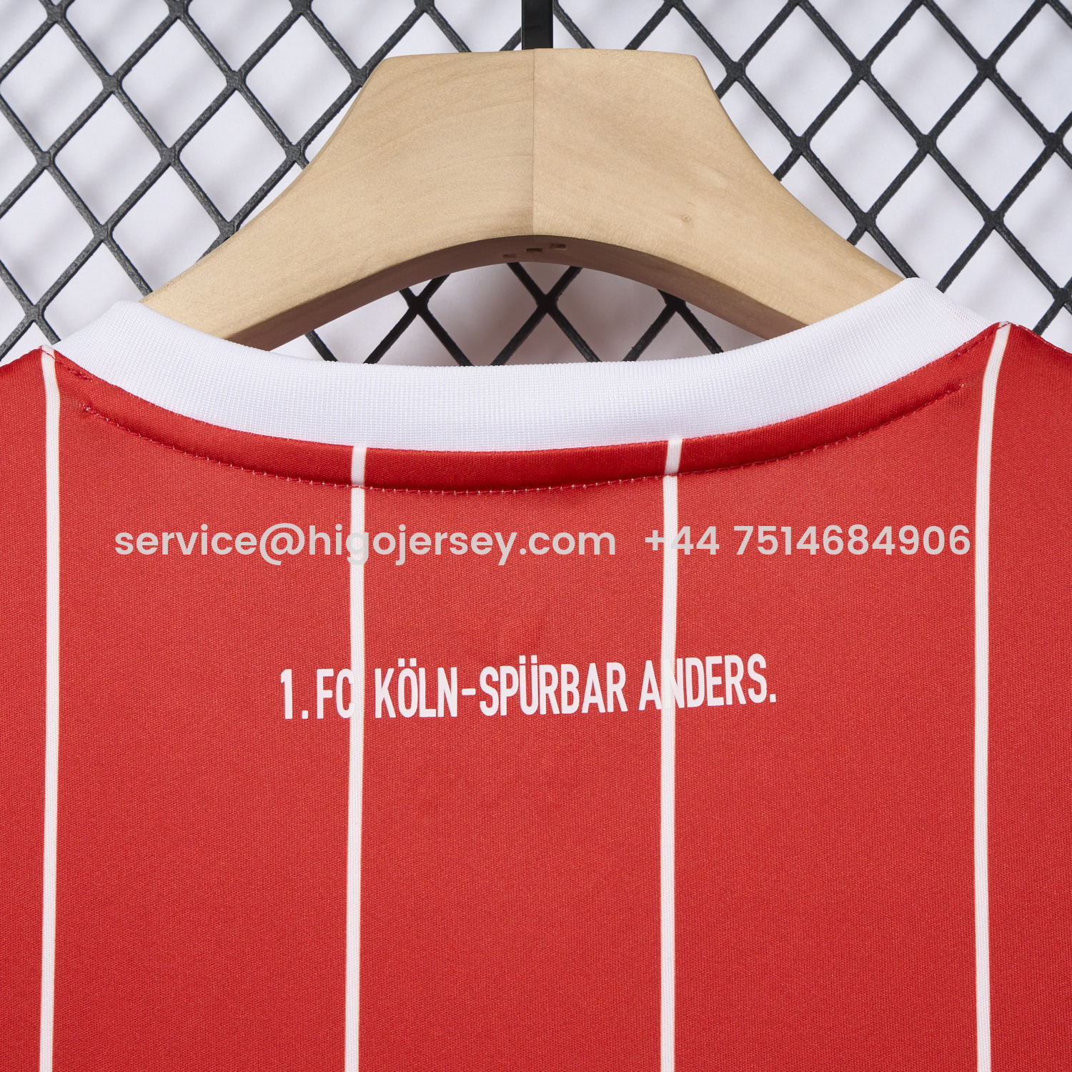 Higojerseys-Retro 1. FC Köln 2017-18 European Home Jersey