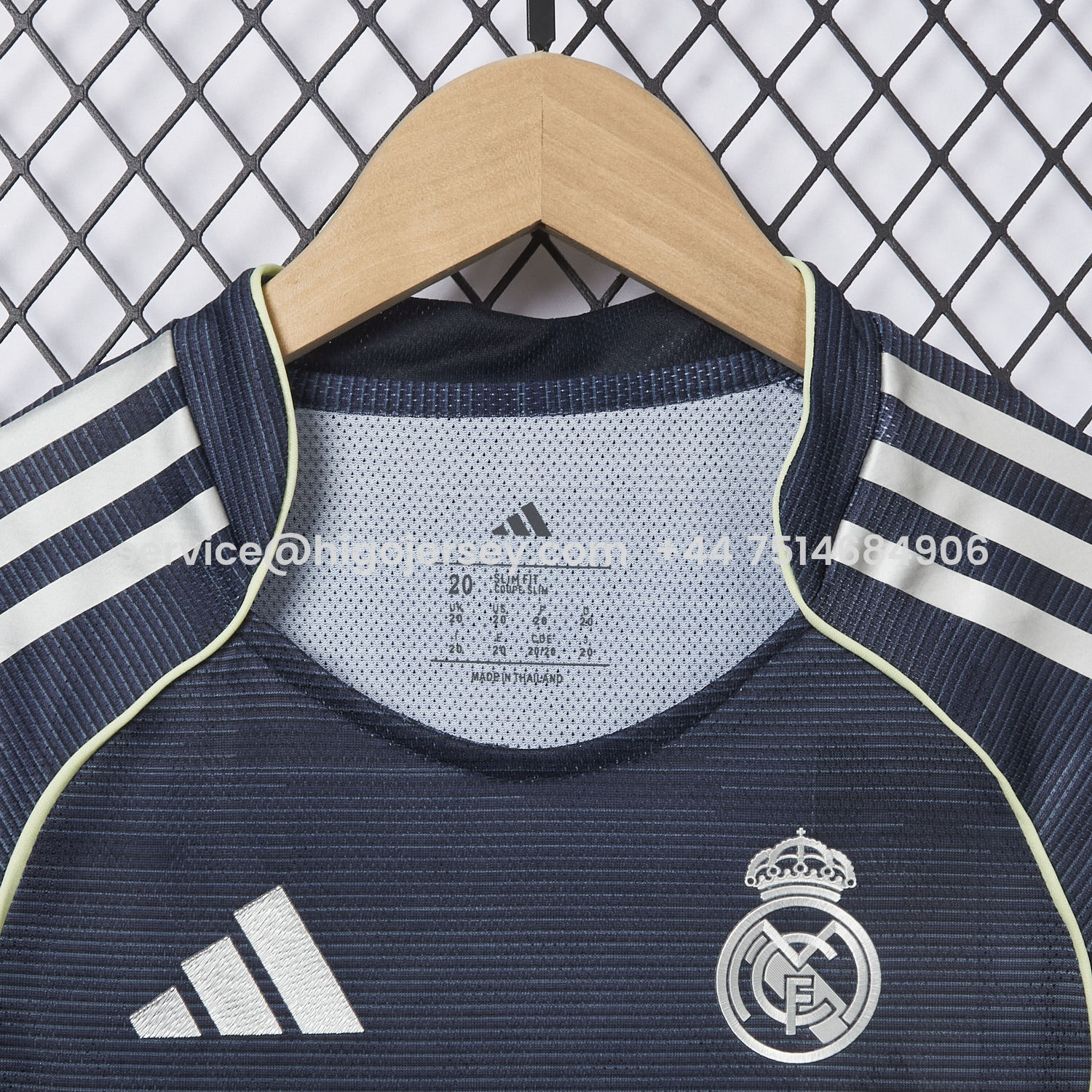 Higojerseys-Real Madrid 25-26 Away Kids Kit - Player Version