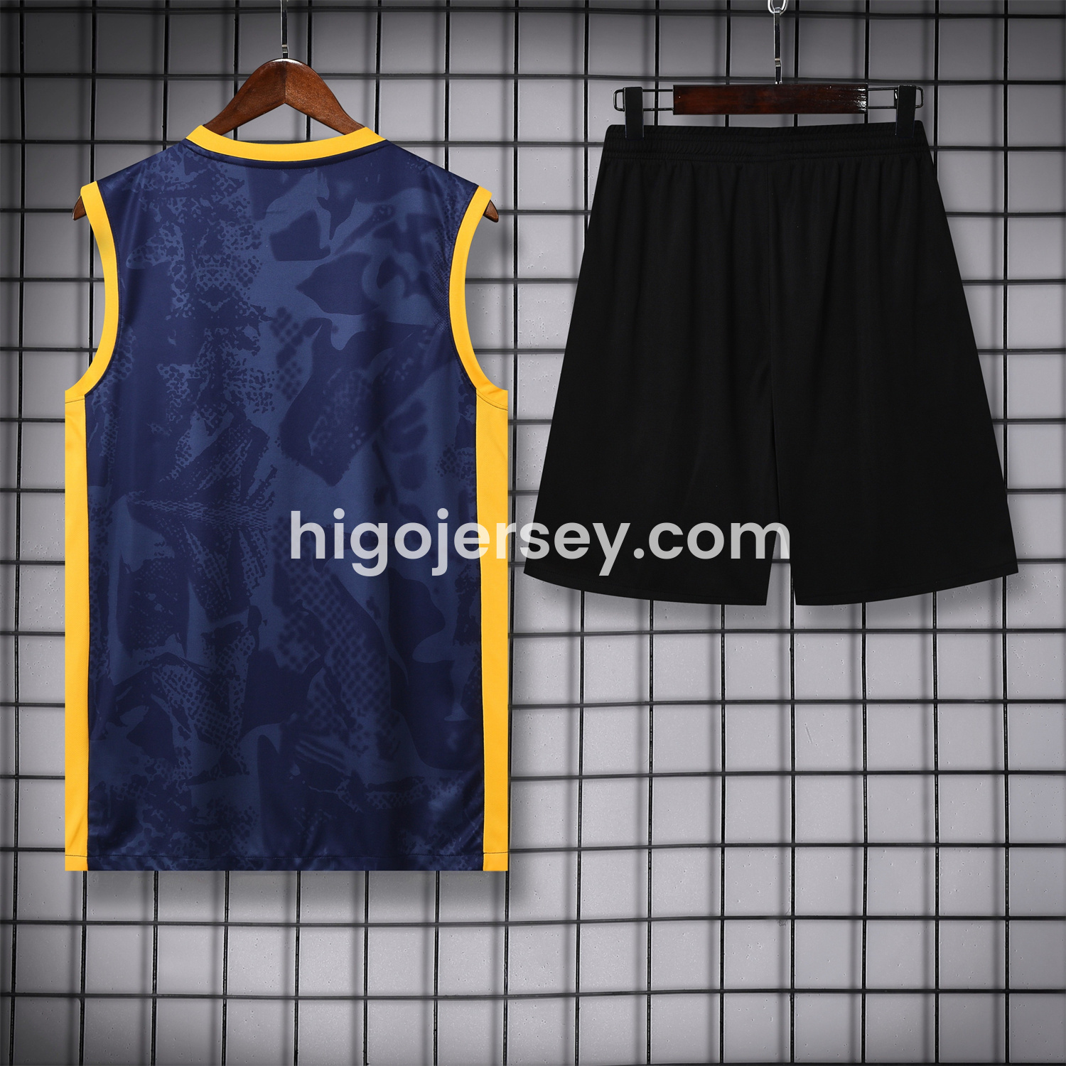 Higojerseys-Inter Milan 25-26 Vest Training Set - Deep Blue Camouflage