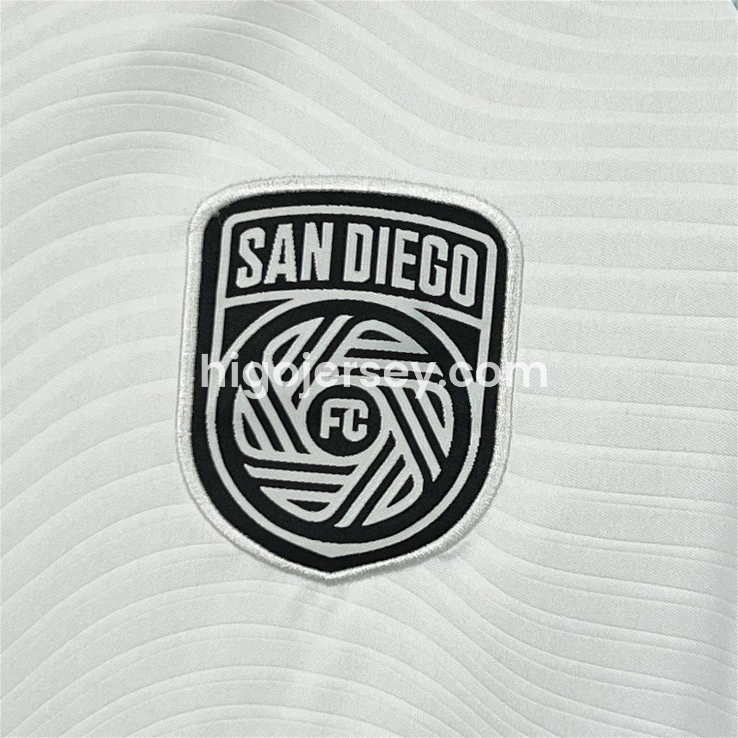 Higojerseys-San Diego 2025 Away Jersey - Fans Version