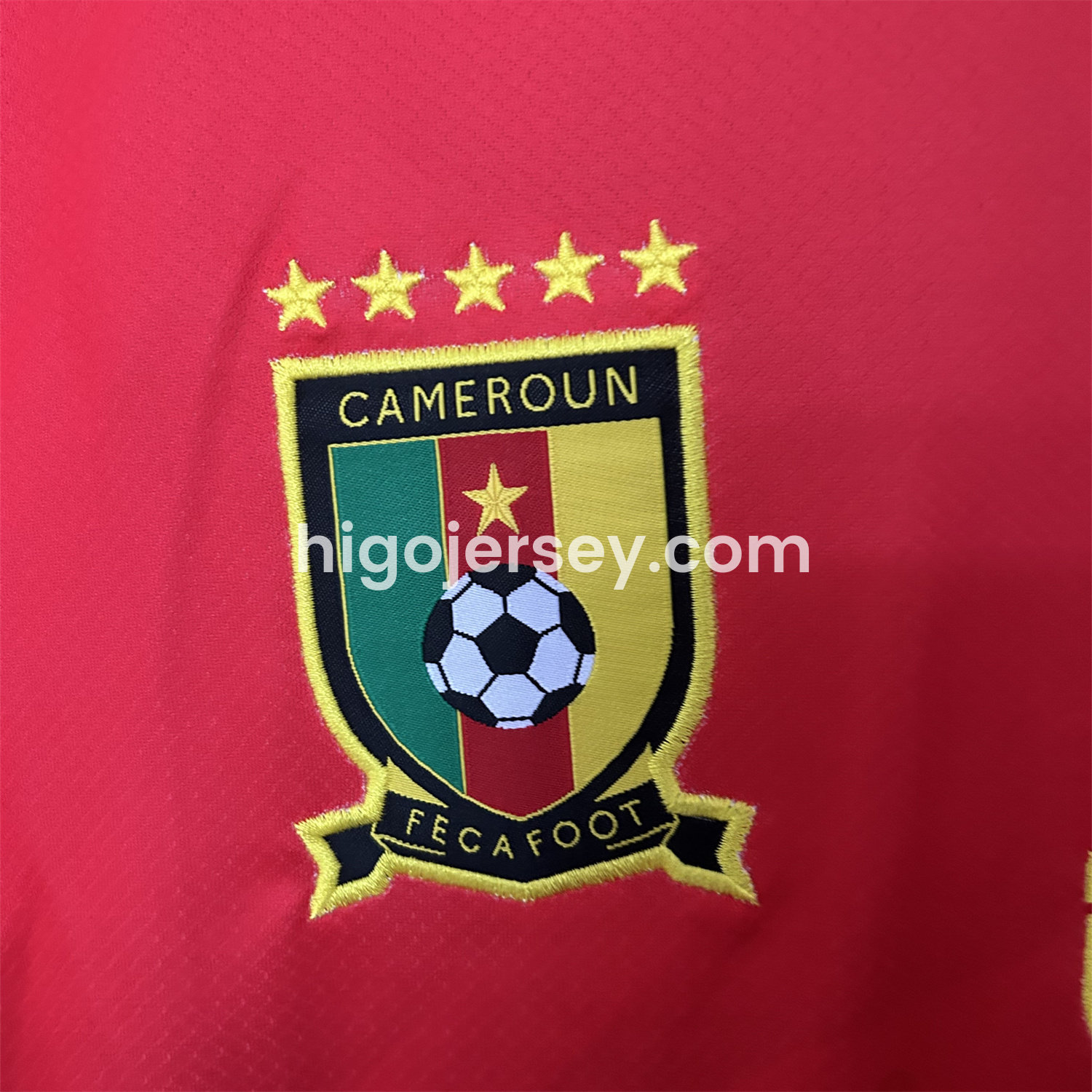 Higojerseys-Cameroon 25-26 Away Jersey - Fans Version