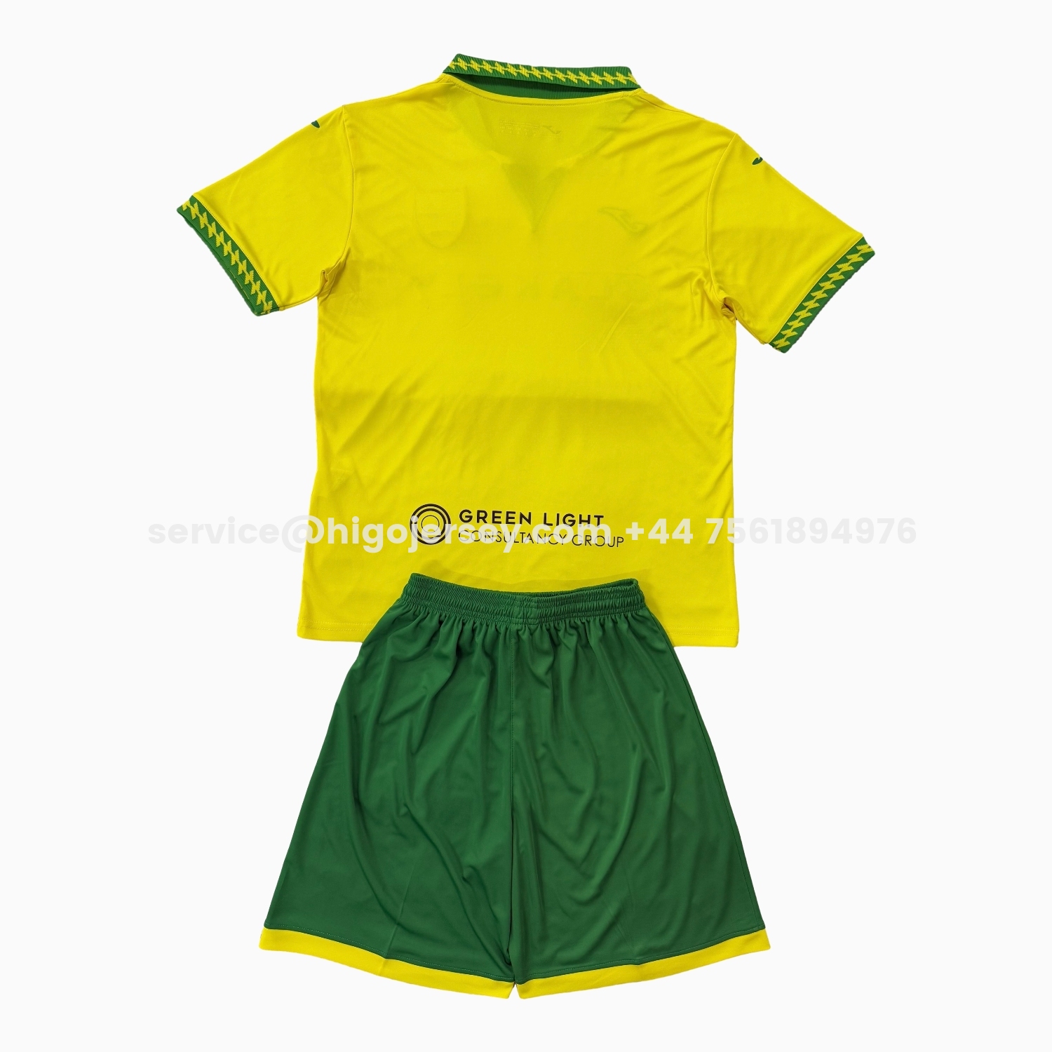 Higojerseys-Norwich City 25-26 Home Men's Adult Jersey Set - Fans Version