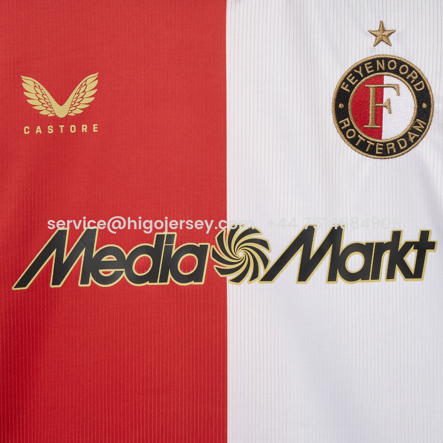 Higojerseys-Feyenoord 25-26 Home Jersey - Fans Version