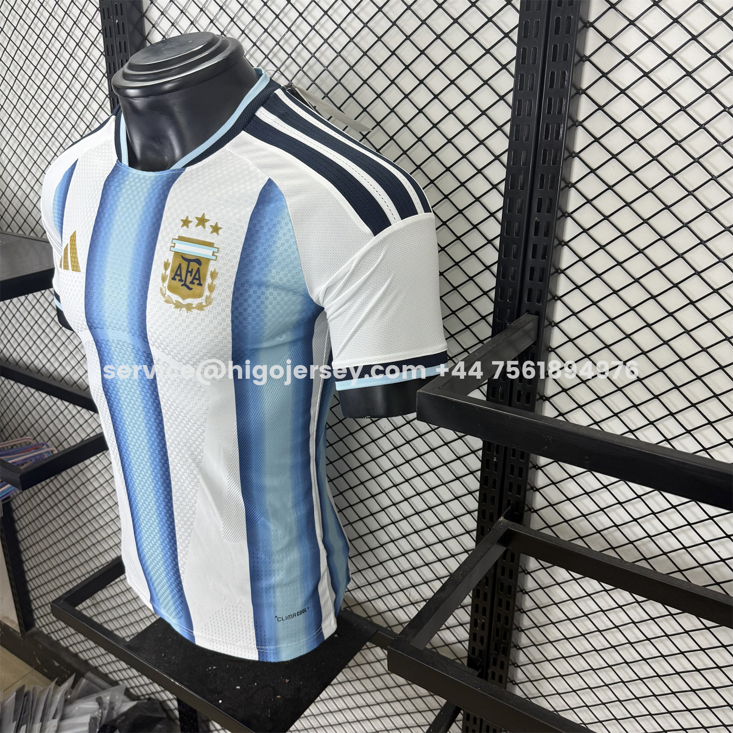 Higojerseys-Argentina 2026 Home Jersey Without Chest Patch - Player Version