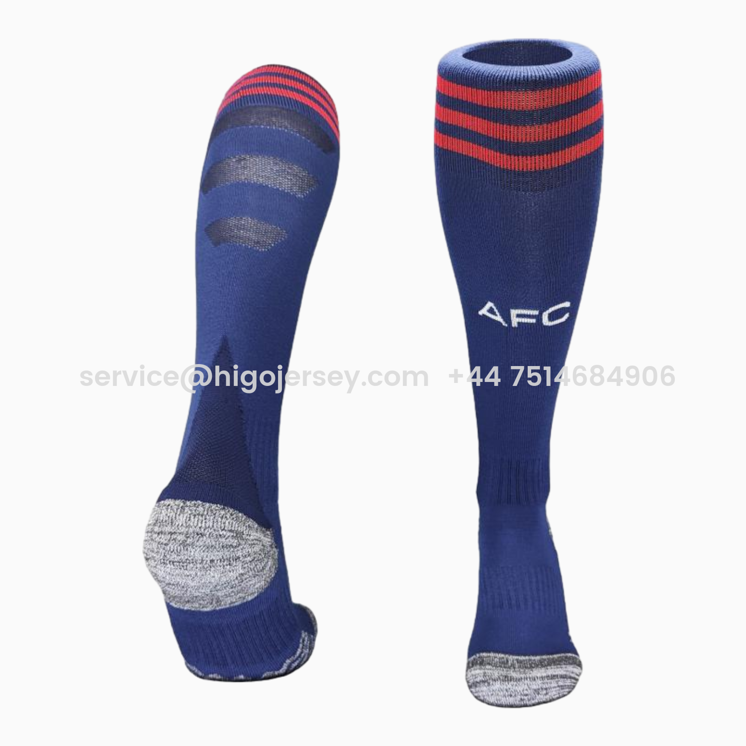 Higojerseys-Arsenal 25-26 Away Socks - Blue